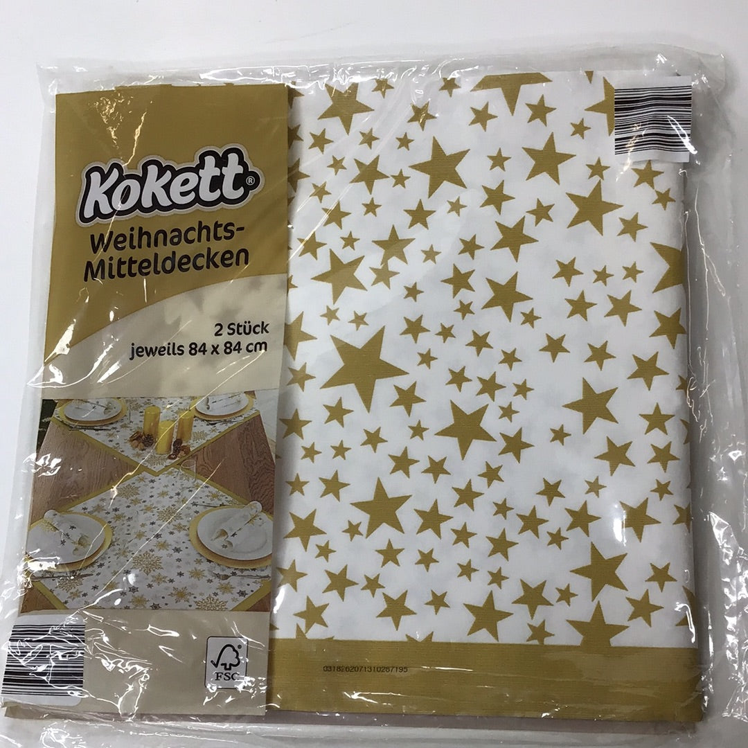 Weihnachts- Mitteldecken 2 Stück
