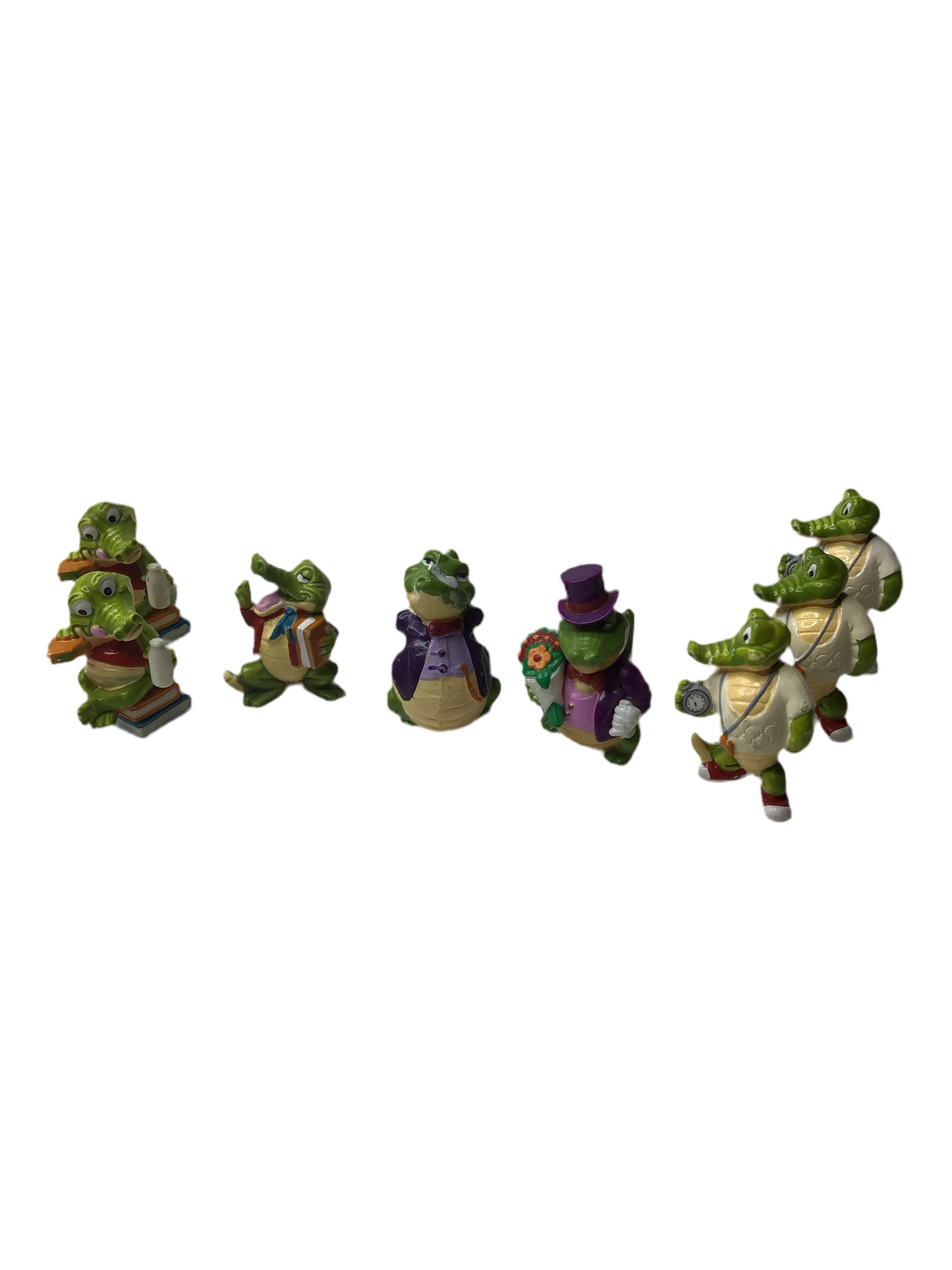 Kinderüberraschungsei Figuren Kroko-Schule 1991
