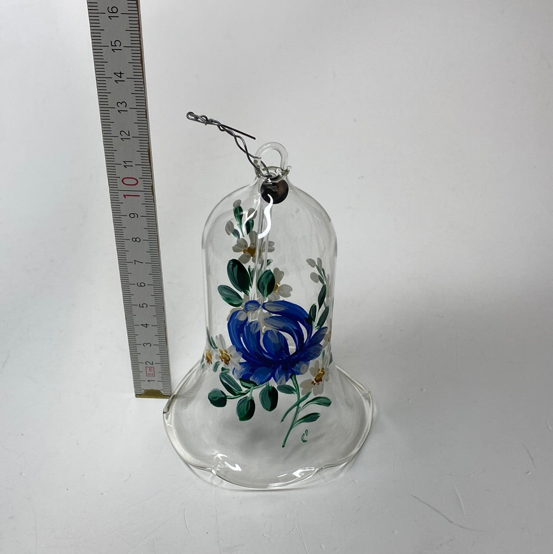 Glasglocke handbemahlt