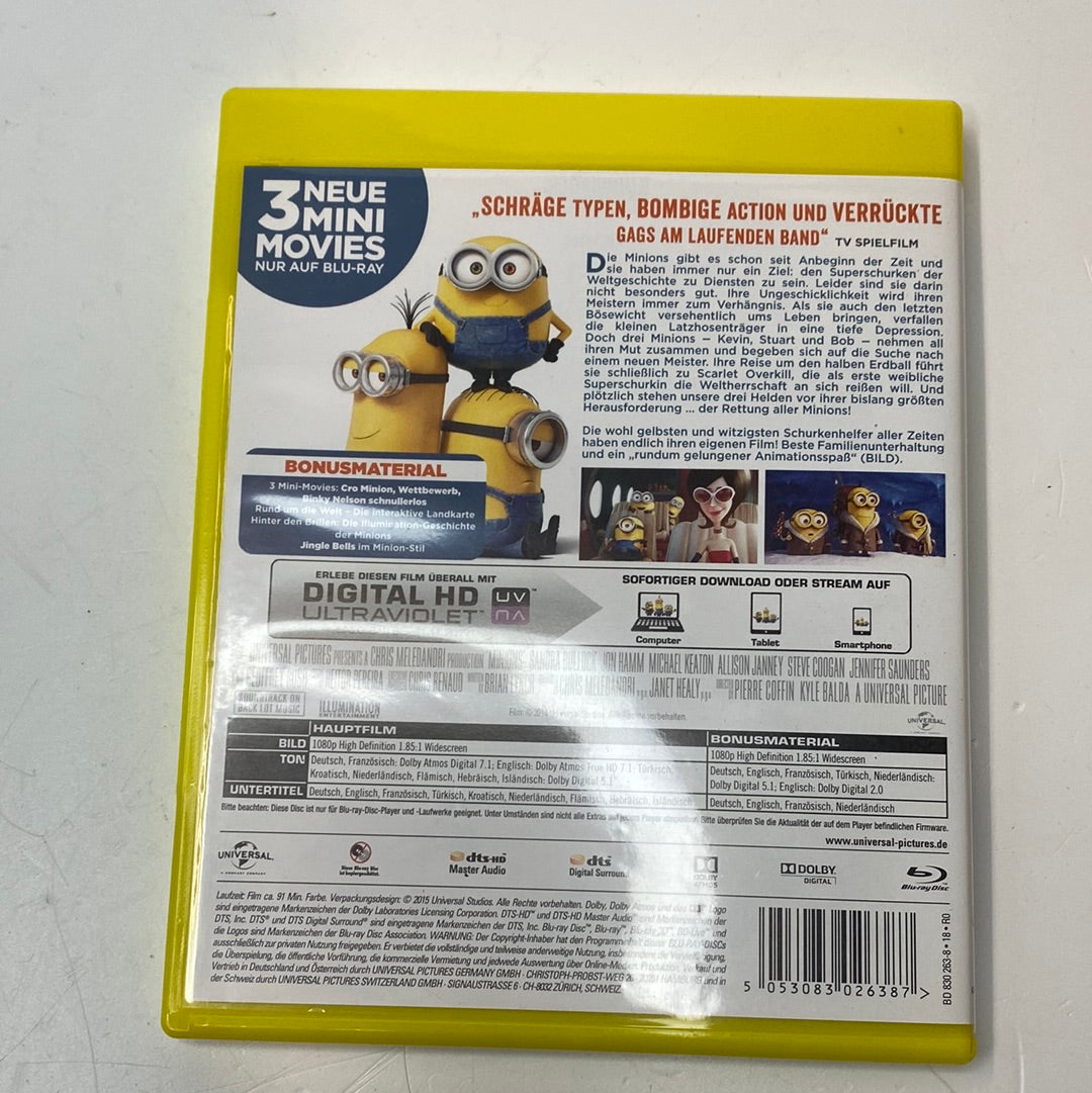 Blu-ray Minions