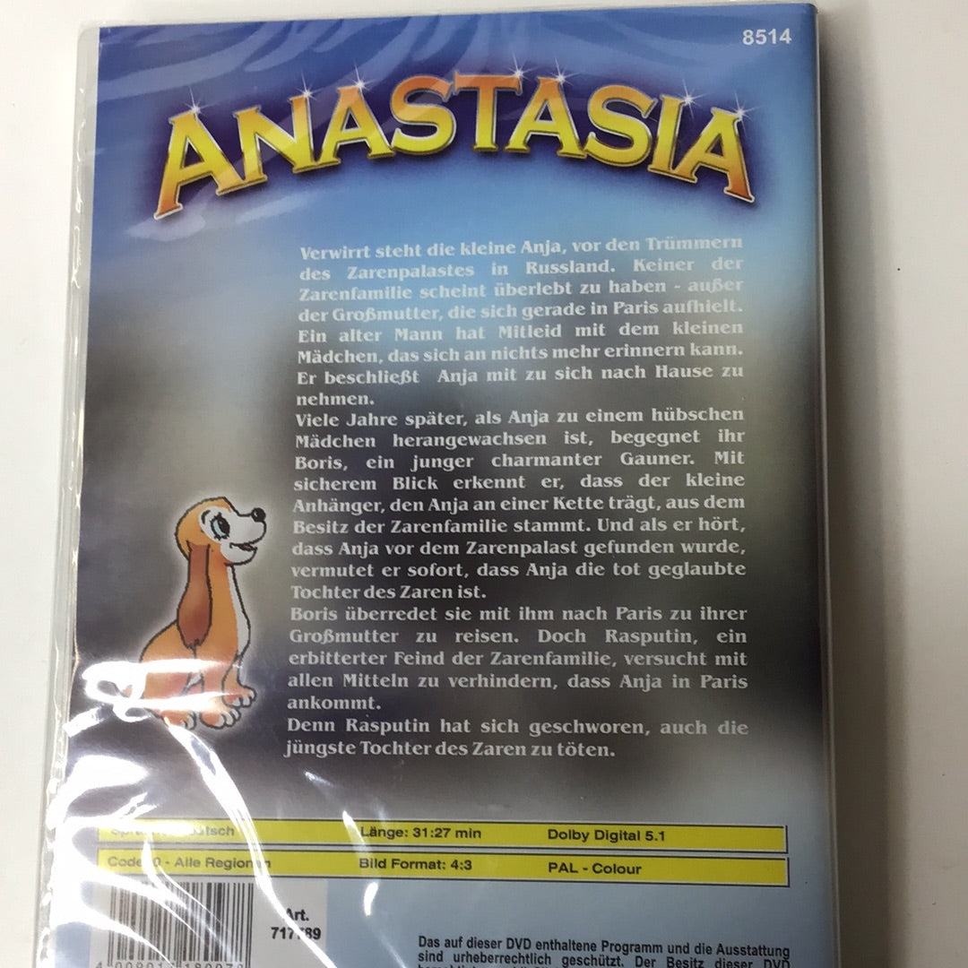 Anastasia DVD