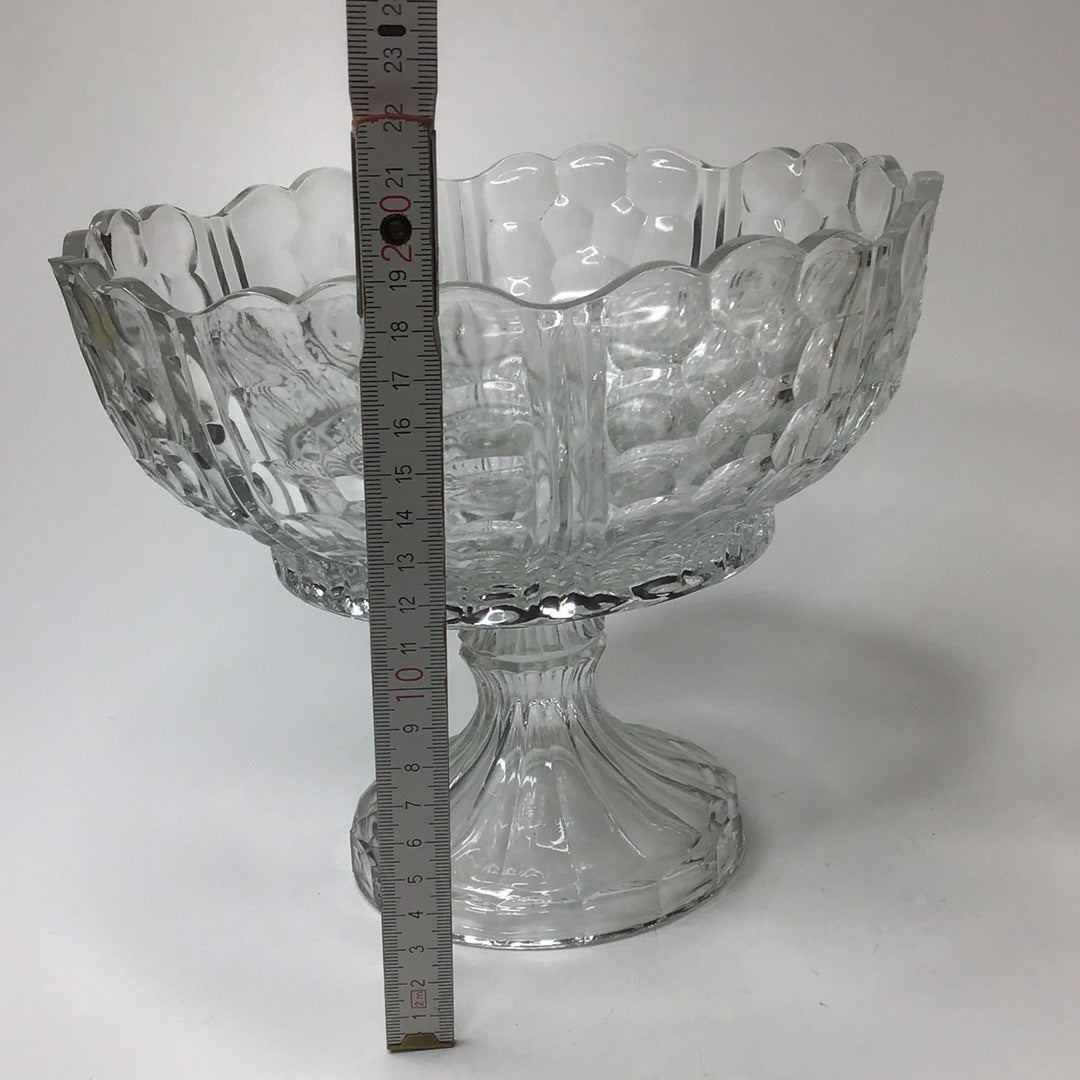 Stoelzle Oberglas Glasschale Obstschale Deko