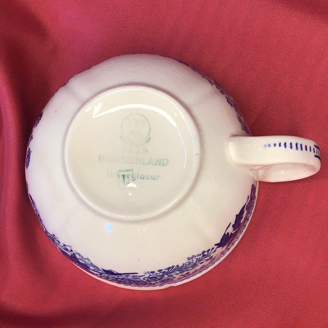 Teetasse Burgenland Villeroy & Boch Porzellan Antike