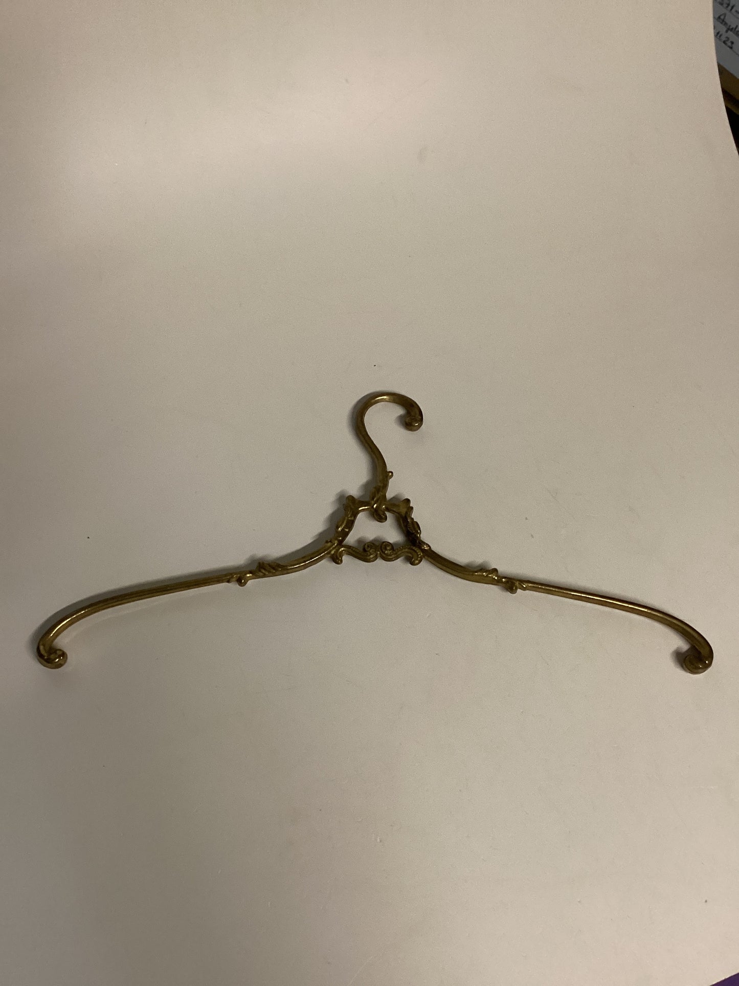 Kleiderbügel aus Messing Vintage