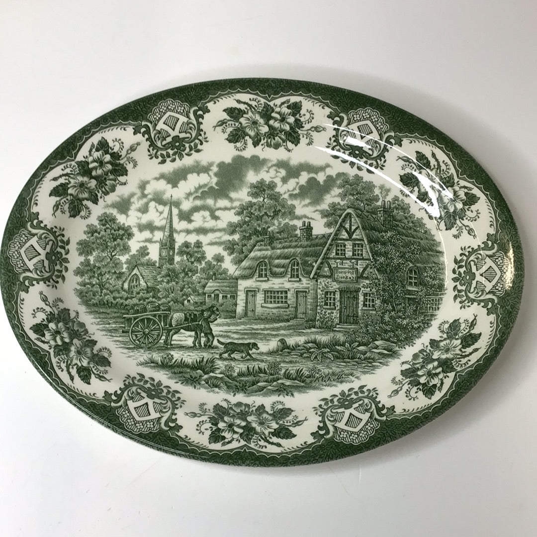 Staffordshire Porzellan Teller