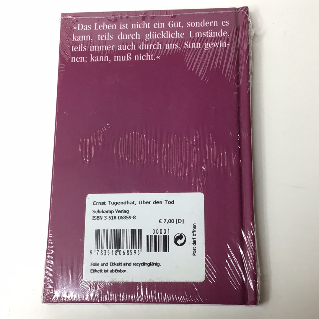 Über den Tod Ernst Tugendhat