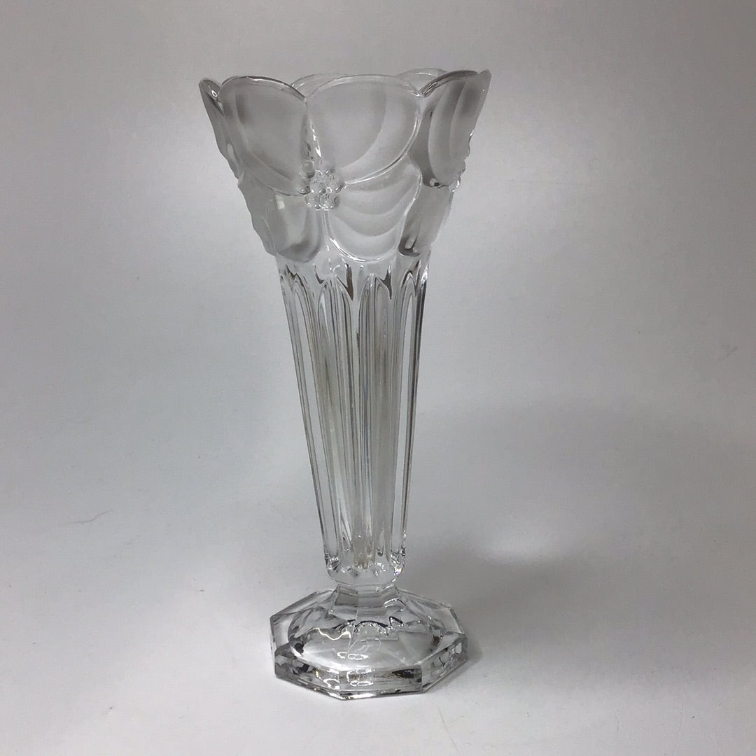 Vase aus Kristallglas