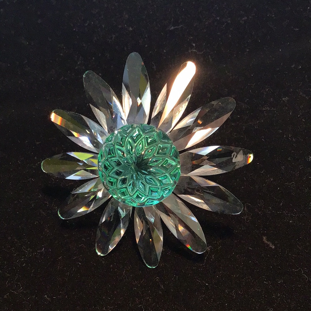 Swarovski Blume Margarete grün