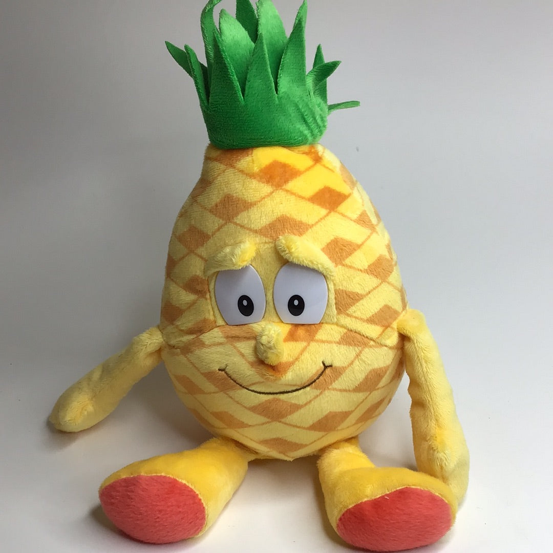 Stofftier Kuscheltier Ananas