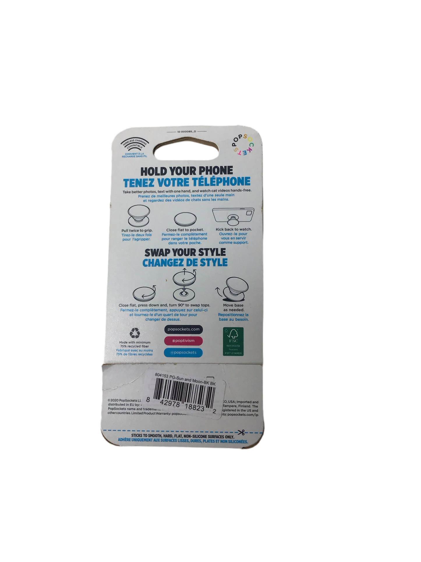 Popsockets Telefon Griff Halter
