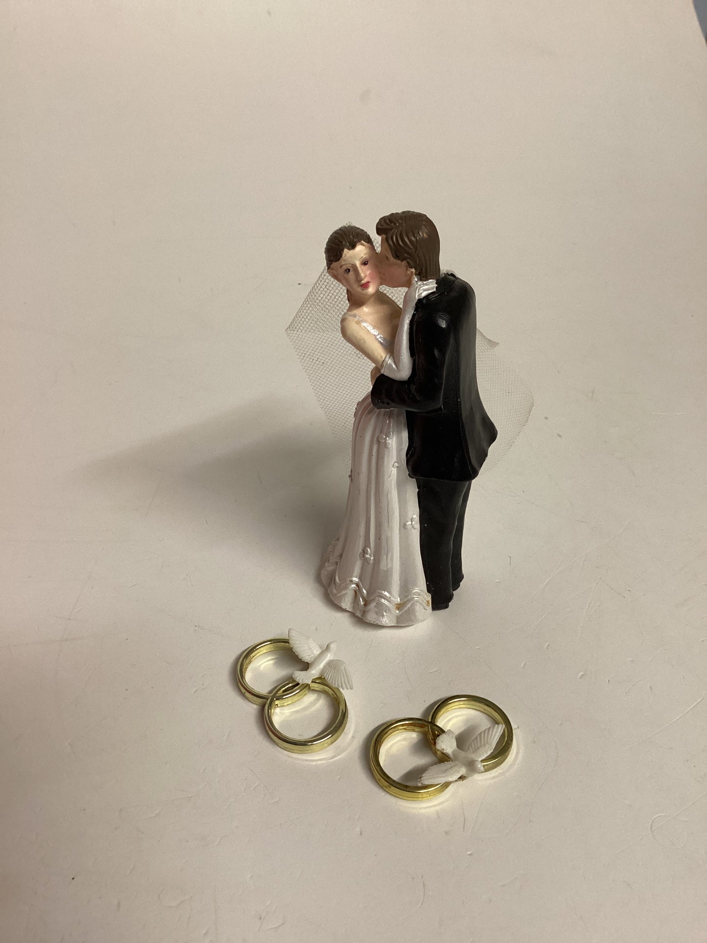 Brautpaar mit Eheringen