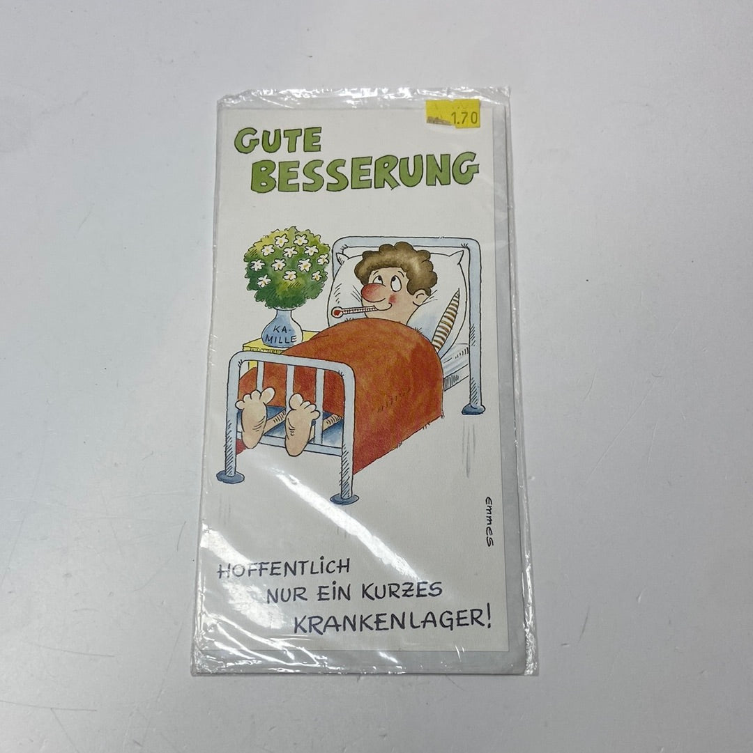 Karte gute Besserung