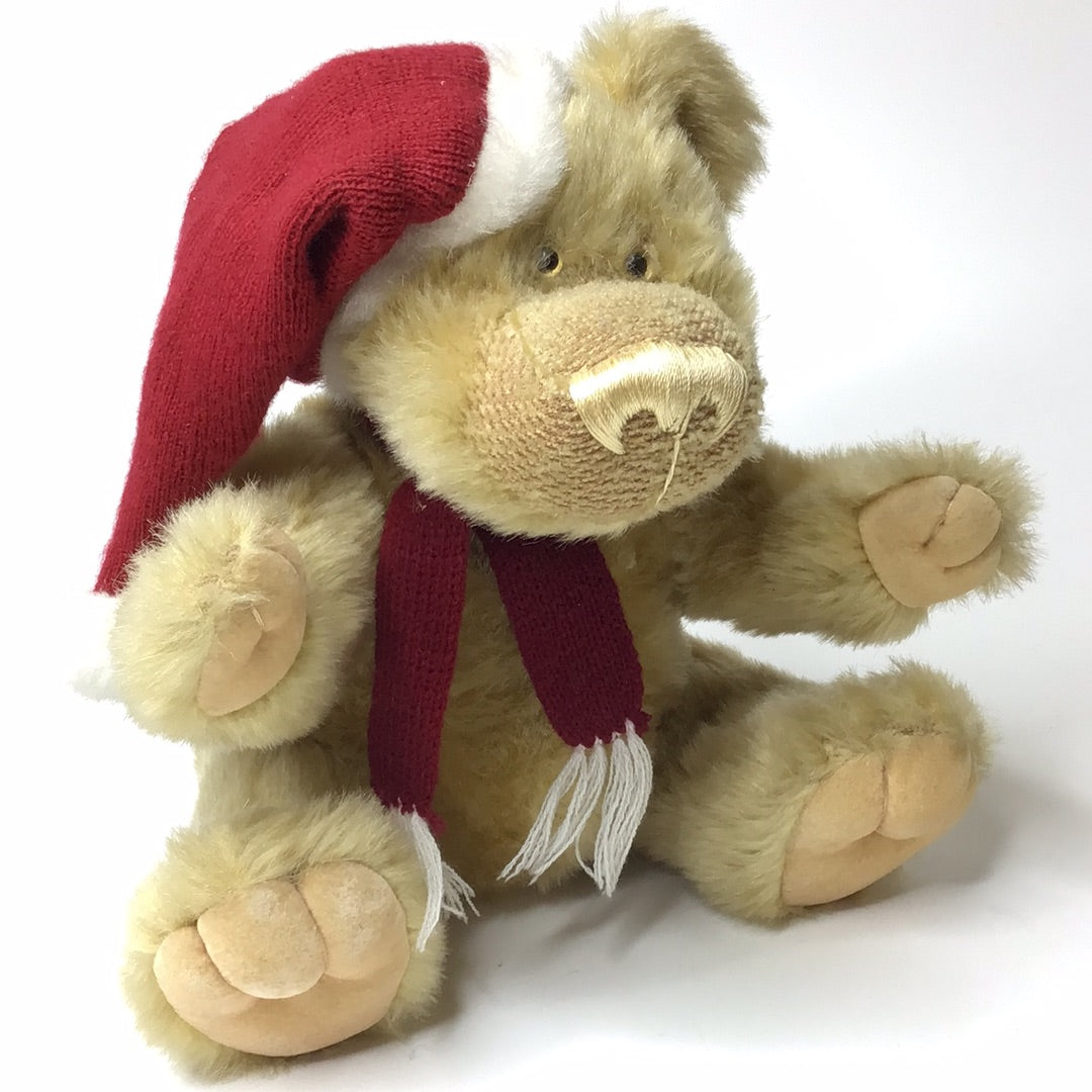 Teddy mit Spieluhr Weihnachten