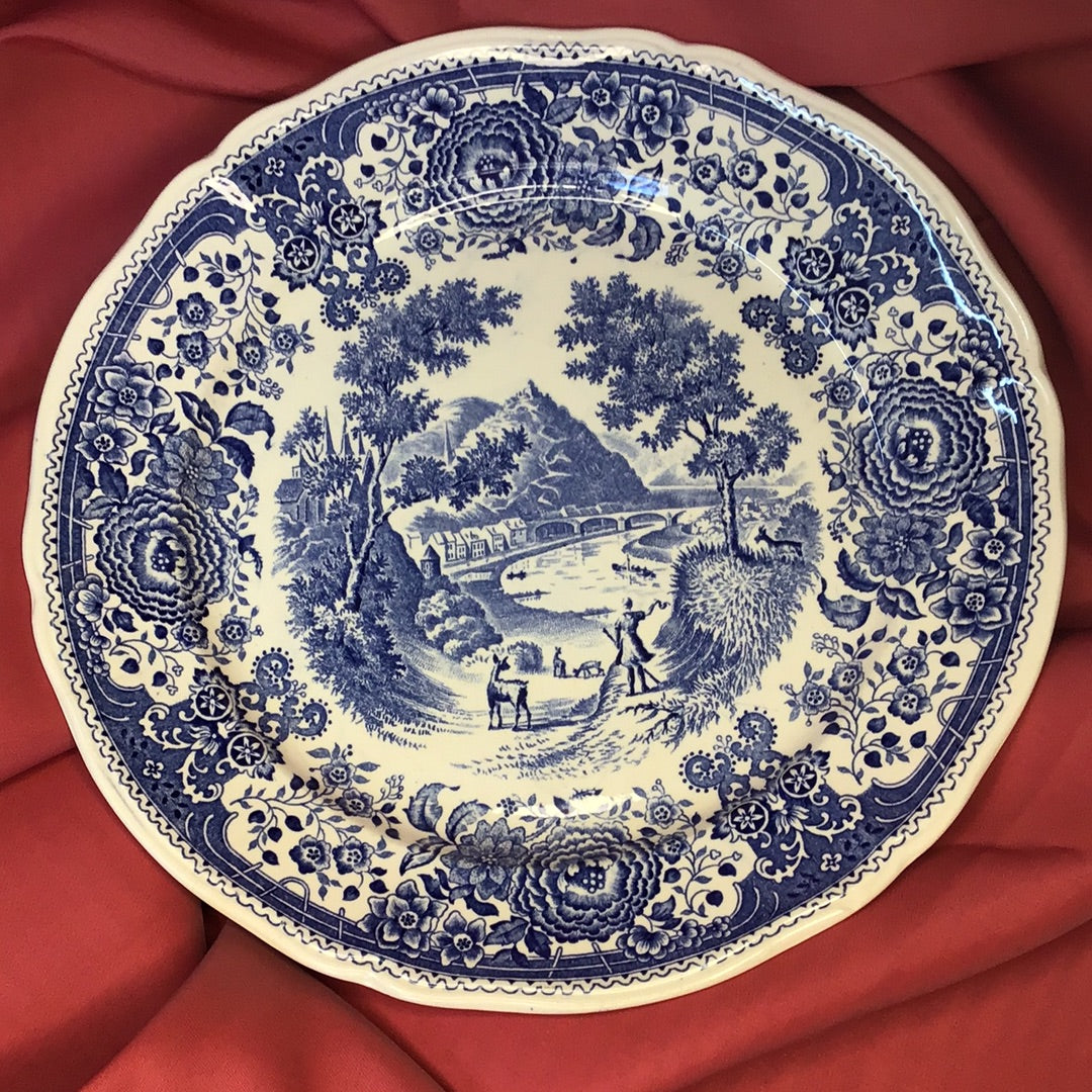 Speiseteller Burgenland Villeroy & Boch Porzellan Antike Vintage