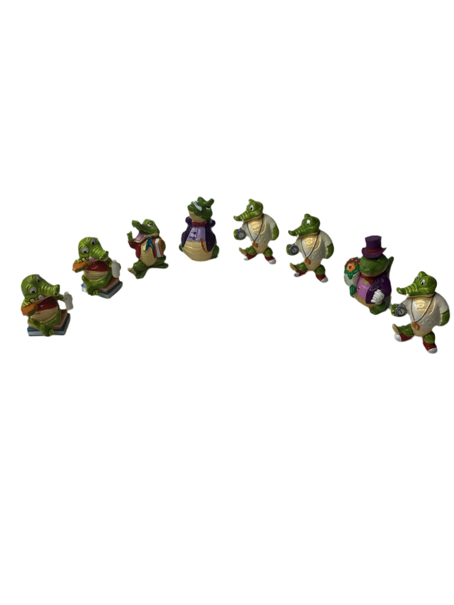 Kinderüberraschungsei Figuren Kroko-Schule 1991