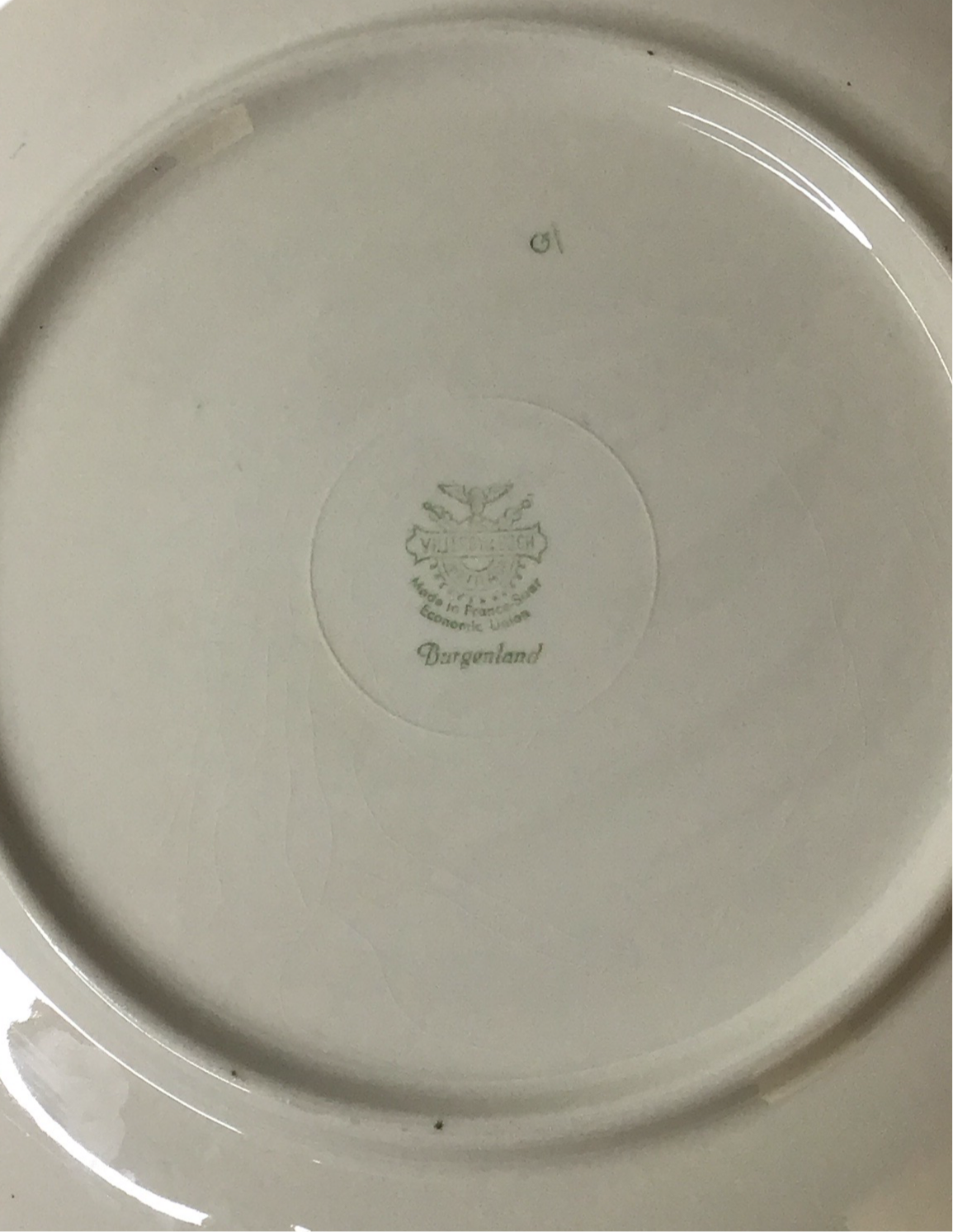 Villeroy und Boch Burgenland Porzellan Tortenplatte