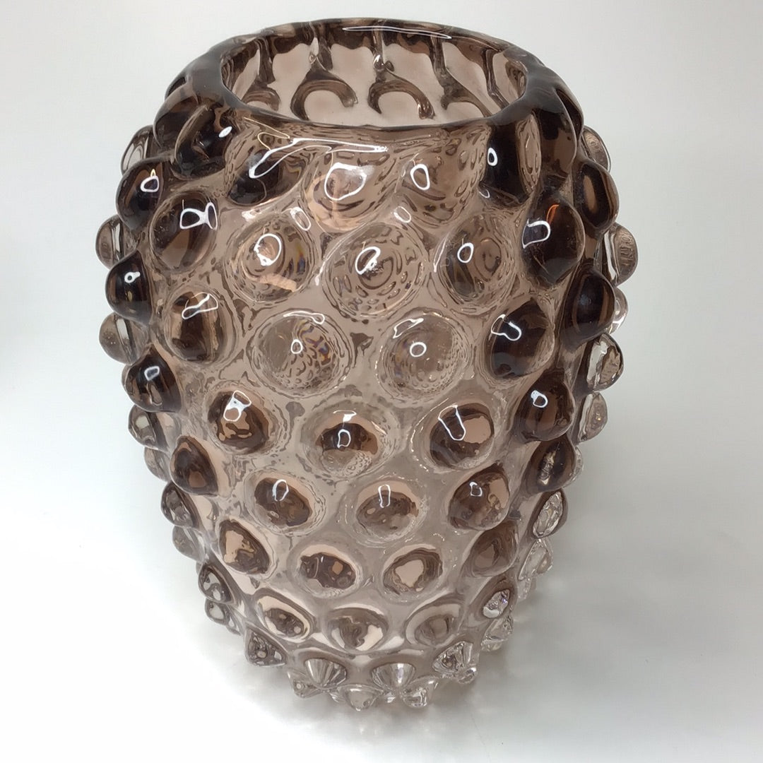 Vase Bubble aus Glas