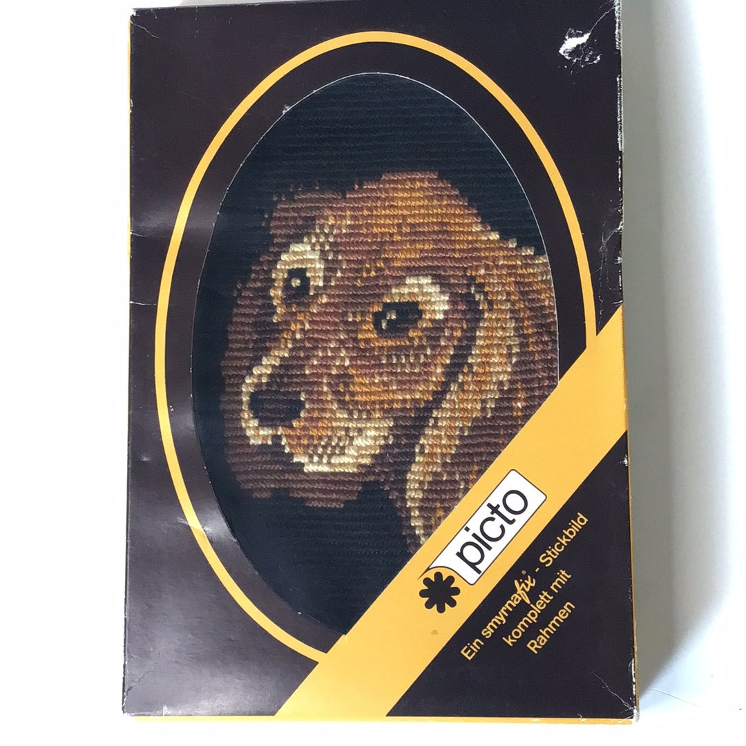 Stickbild Hund