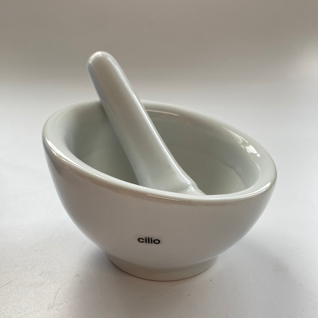 Porzellan Mörserset