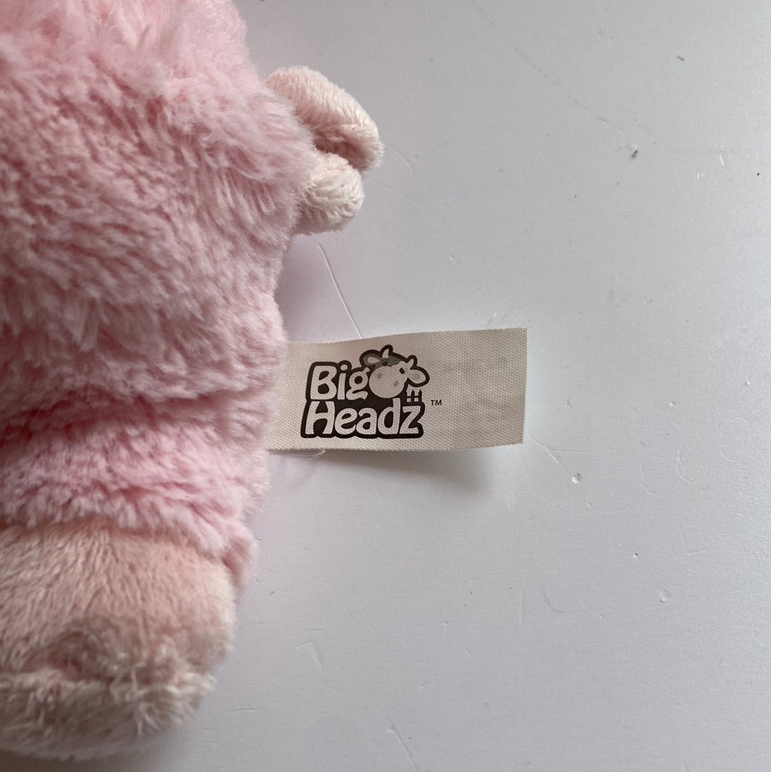 Big Headz Schwein Stofftier