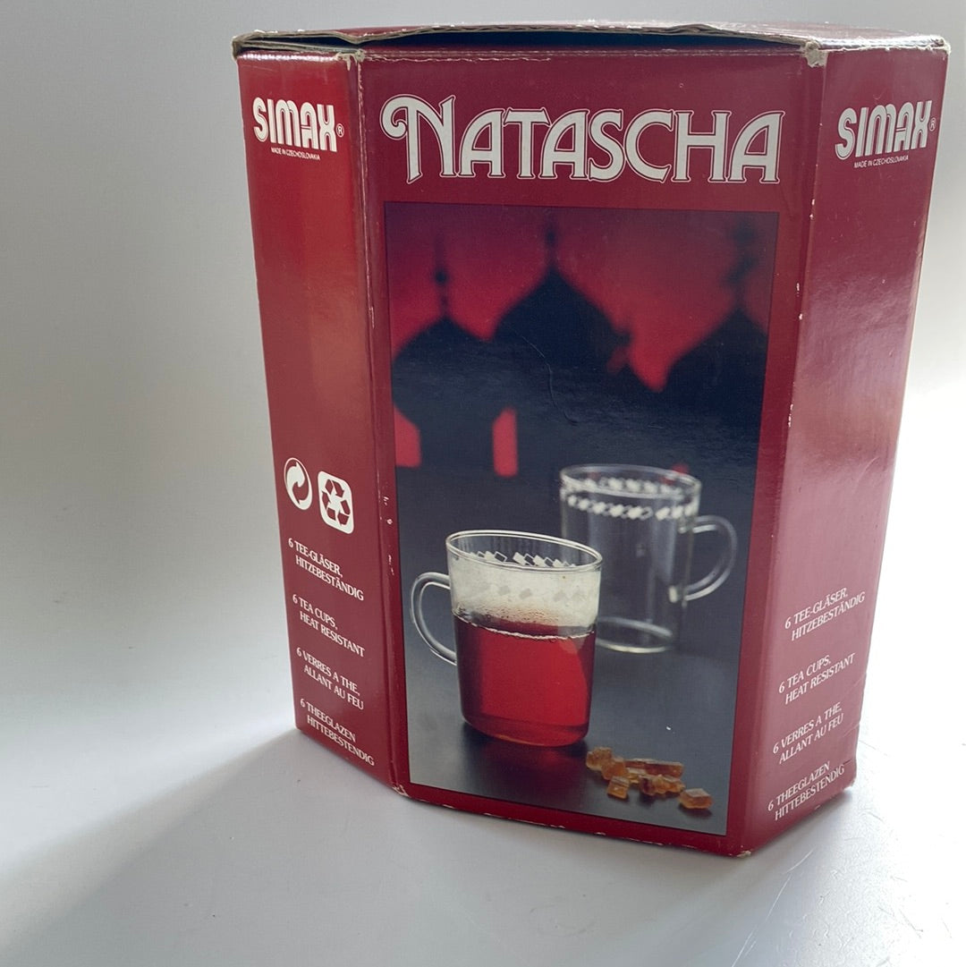 6 Tee Gläser, Hitzebeständig