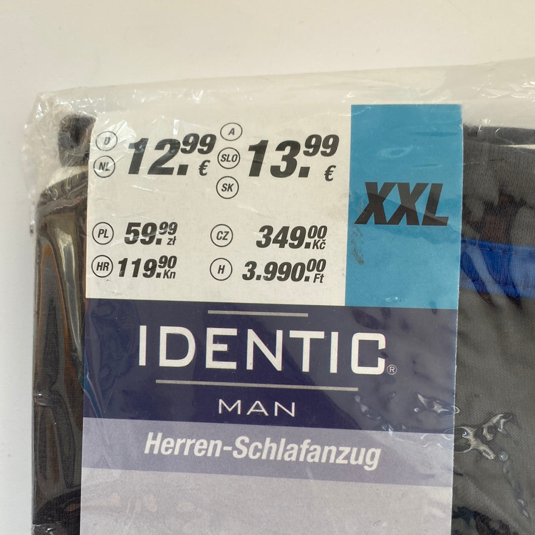Herren Schlafanzug 100 % Baumwolle