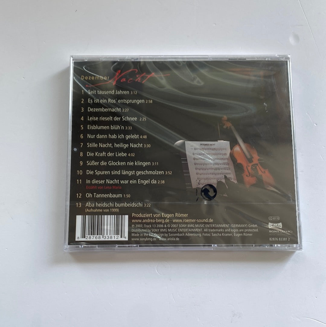 Dezember Nacht von Andrea Berg CD