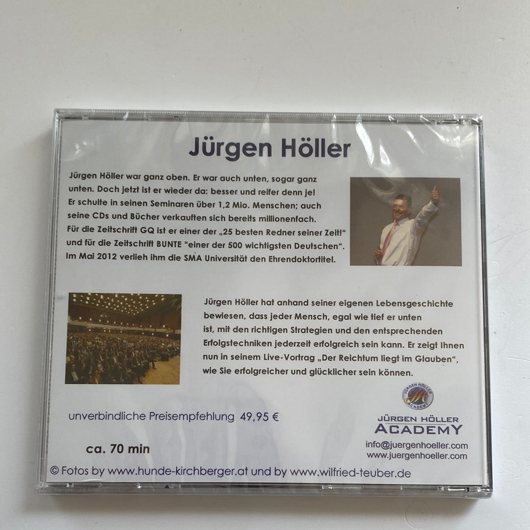 Der Reichtum liegt im Glauben CD - Jürgen Höller