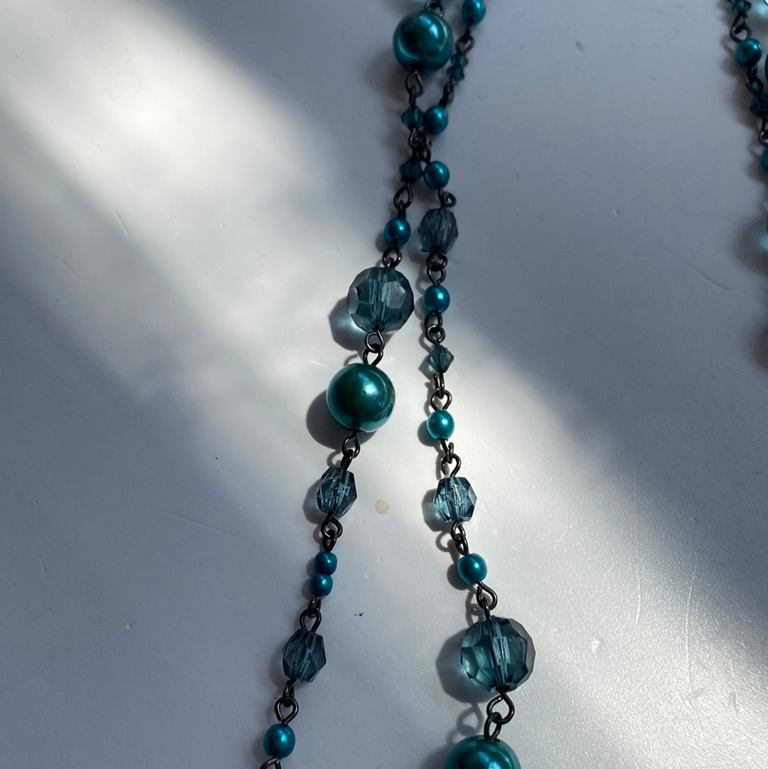 S Oliver blaue Kette