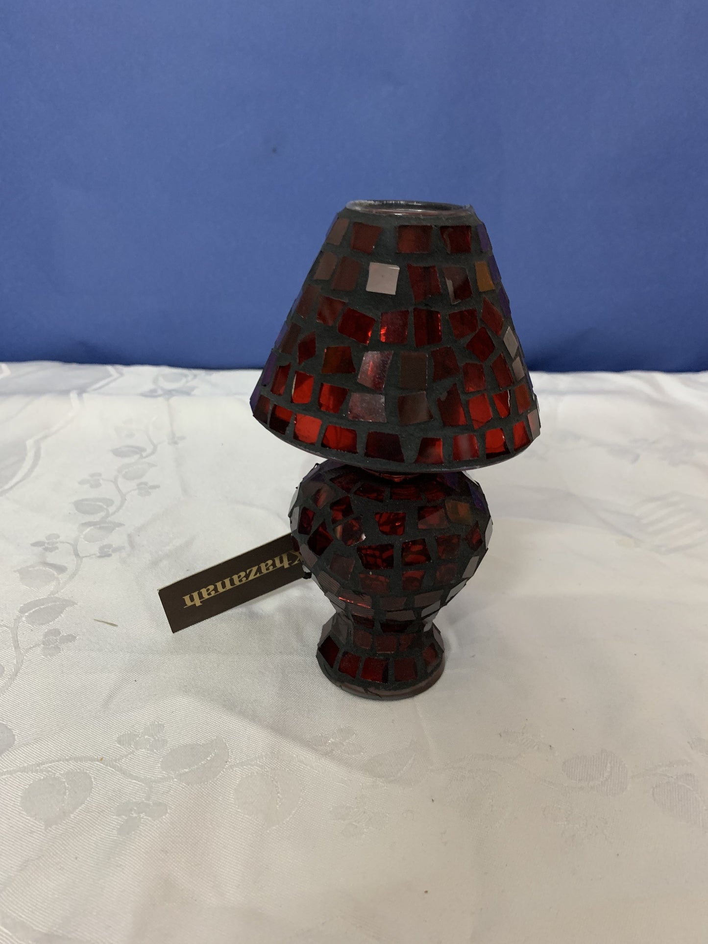 Khazanah rote Tischlampe