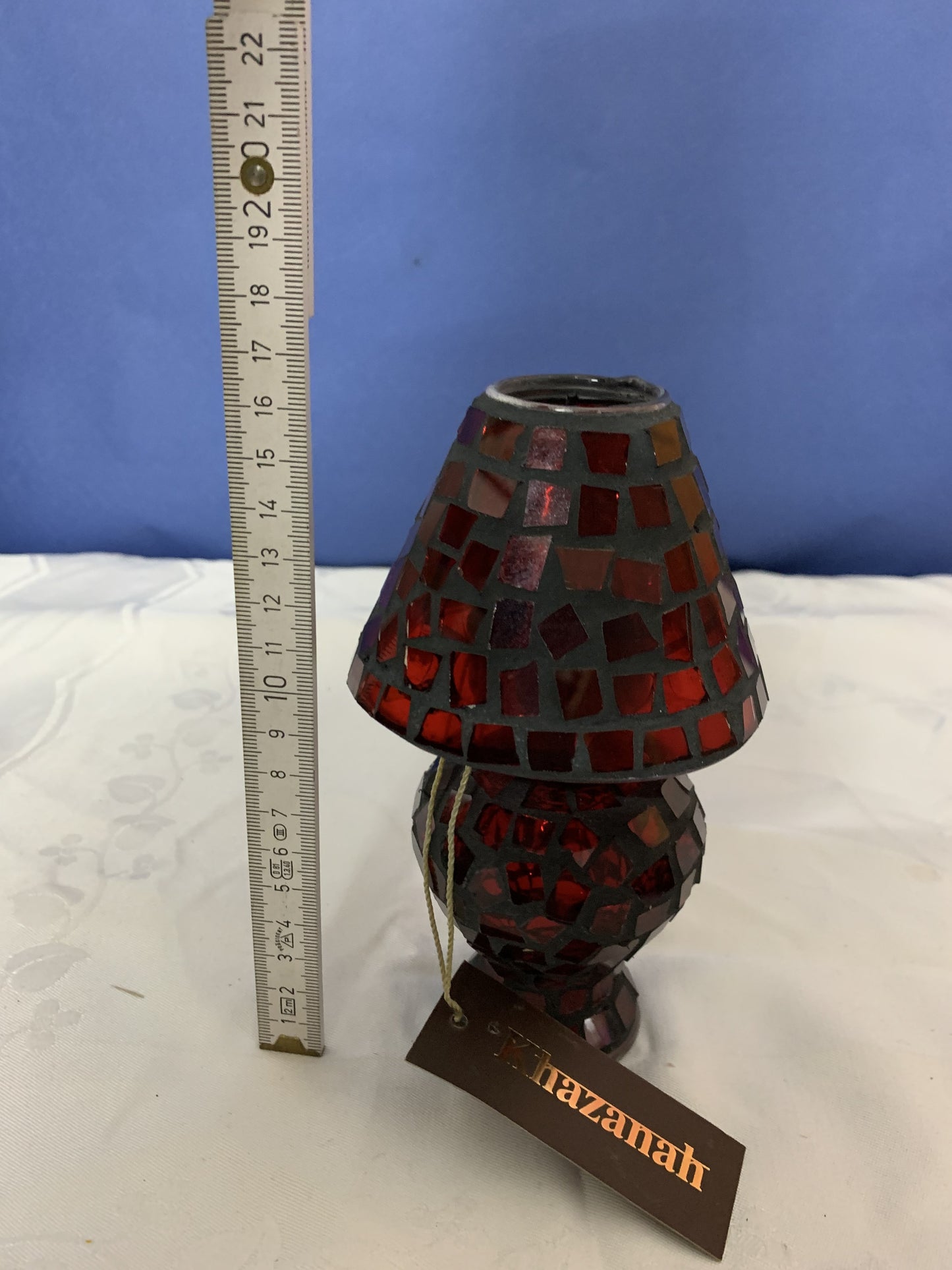 Khazanah rote Tischlampe