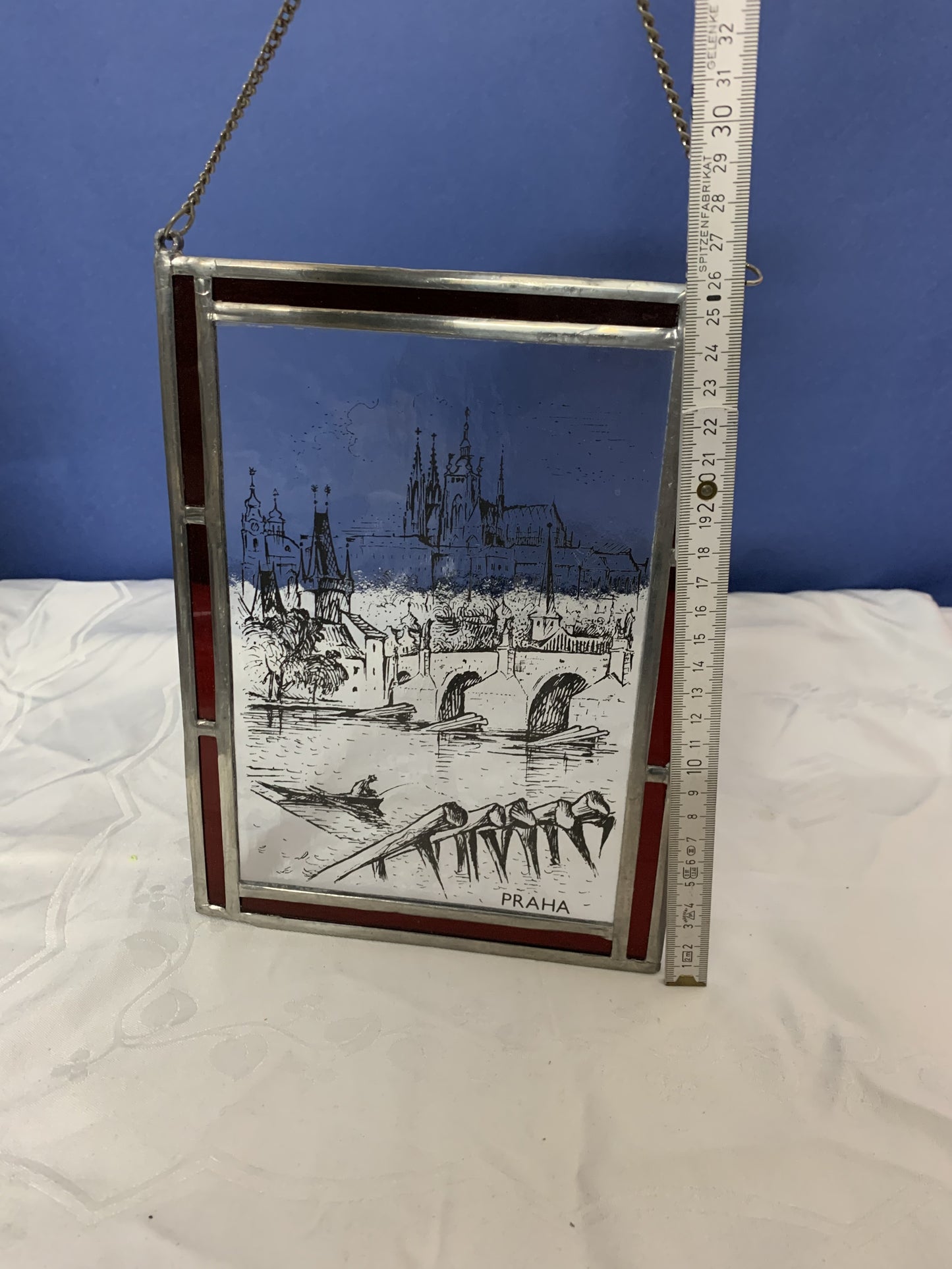 Fenster Bild mit Glasmalerei Praha