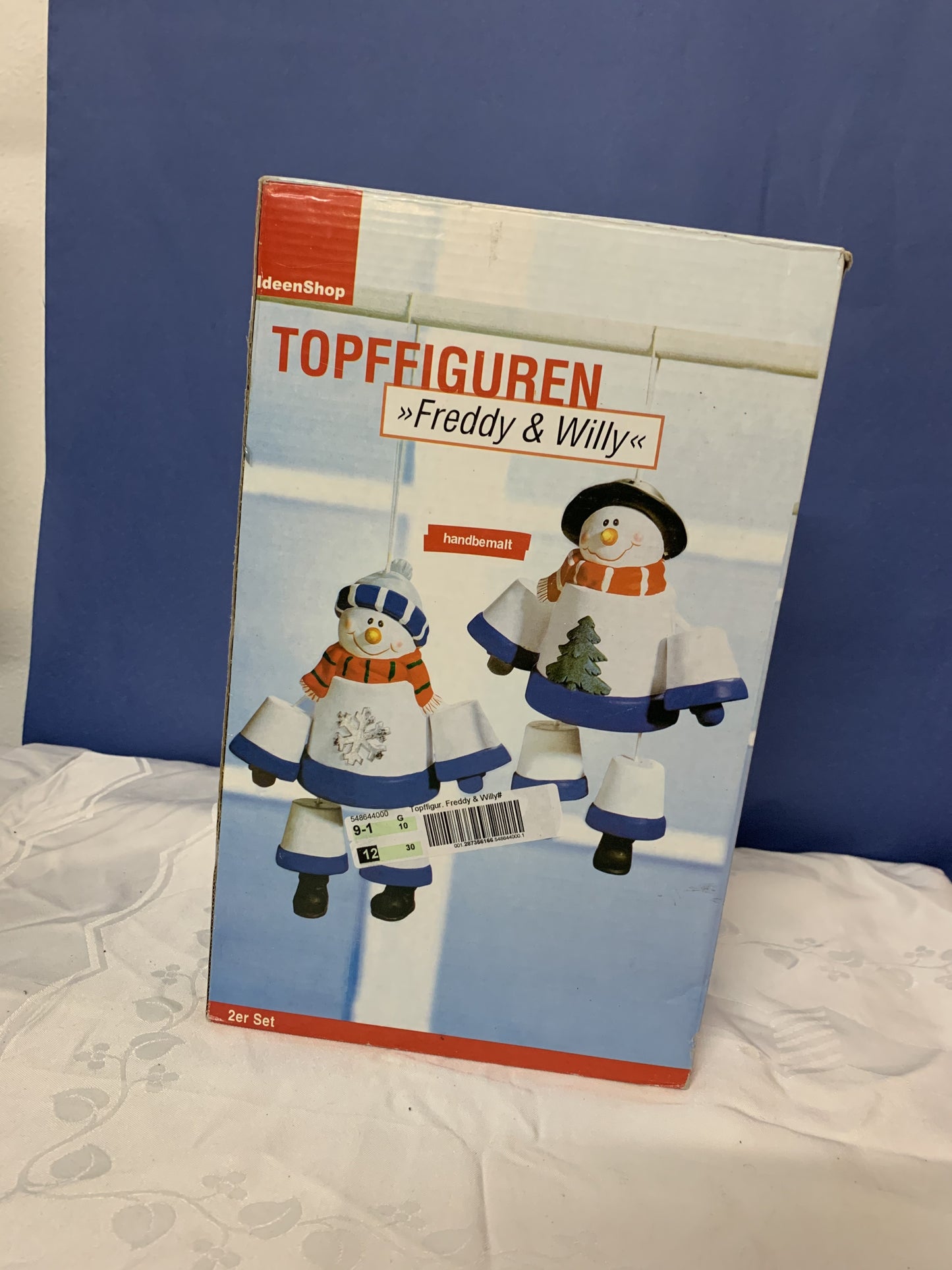Weihnachten Deko "Freddy & Willy", neu