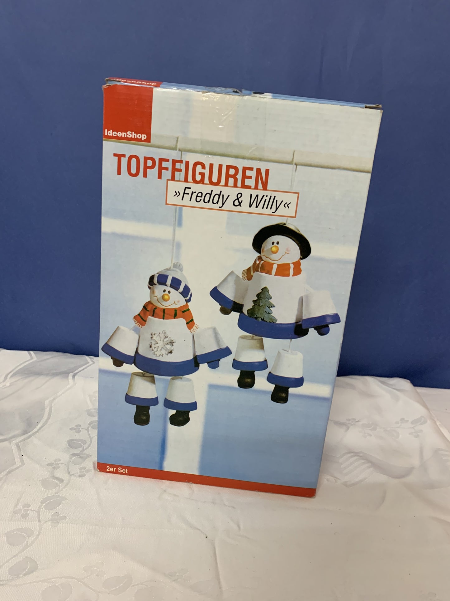Weihnachten Deko "Freddy & Willy", neu