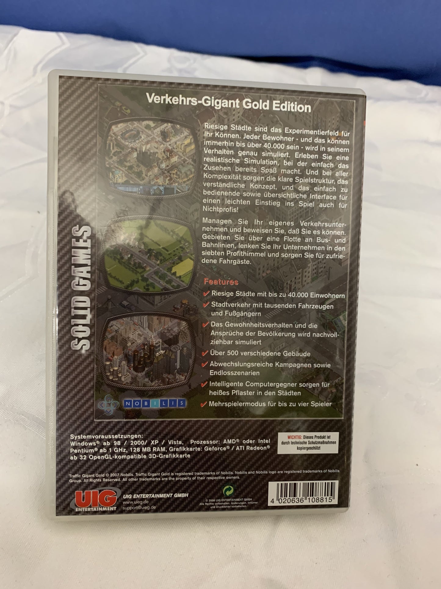 Solid Games - Verkehrs Gigant Gold, PC Spiele