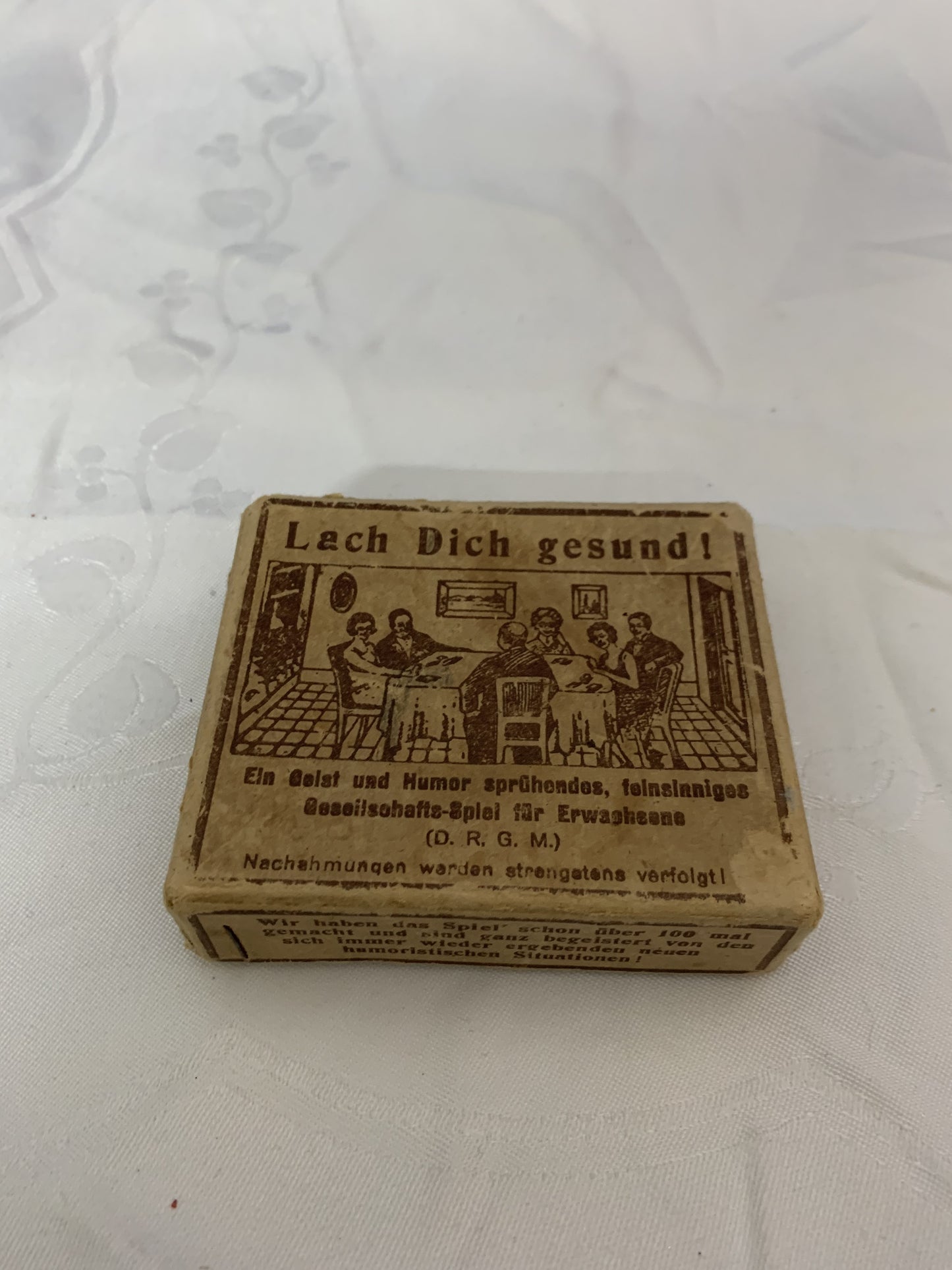 Altes "Lach dich Gesund" Kartenspiele