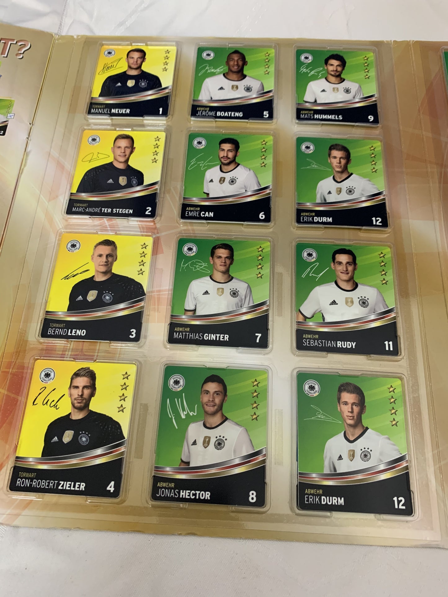 2016 Offizielles DFB- Sammelalbum