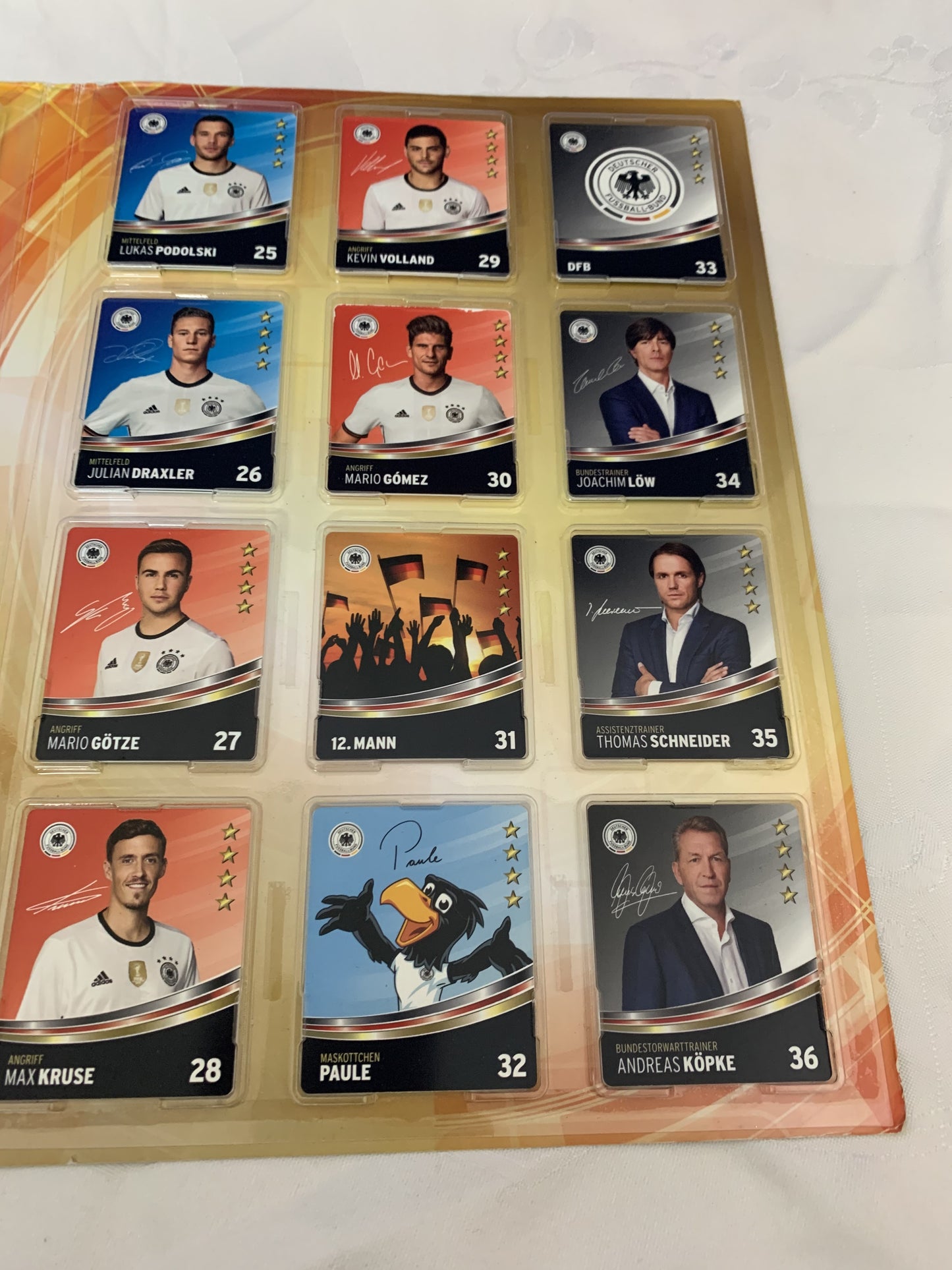 2016 Offizielles DFB- Sammelalbum