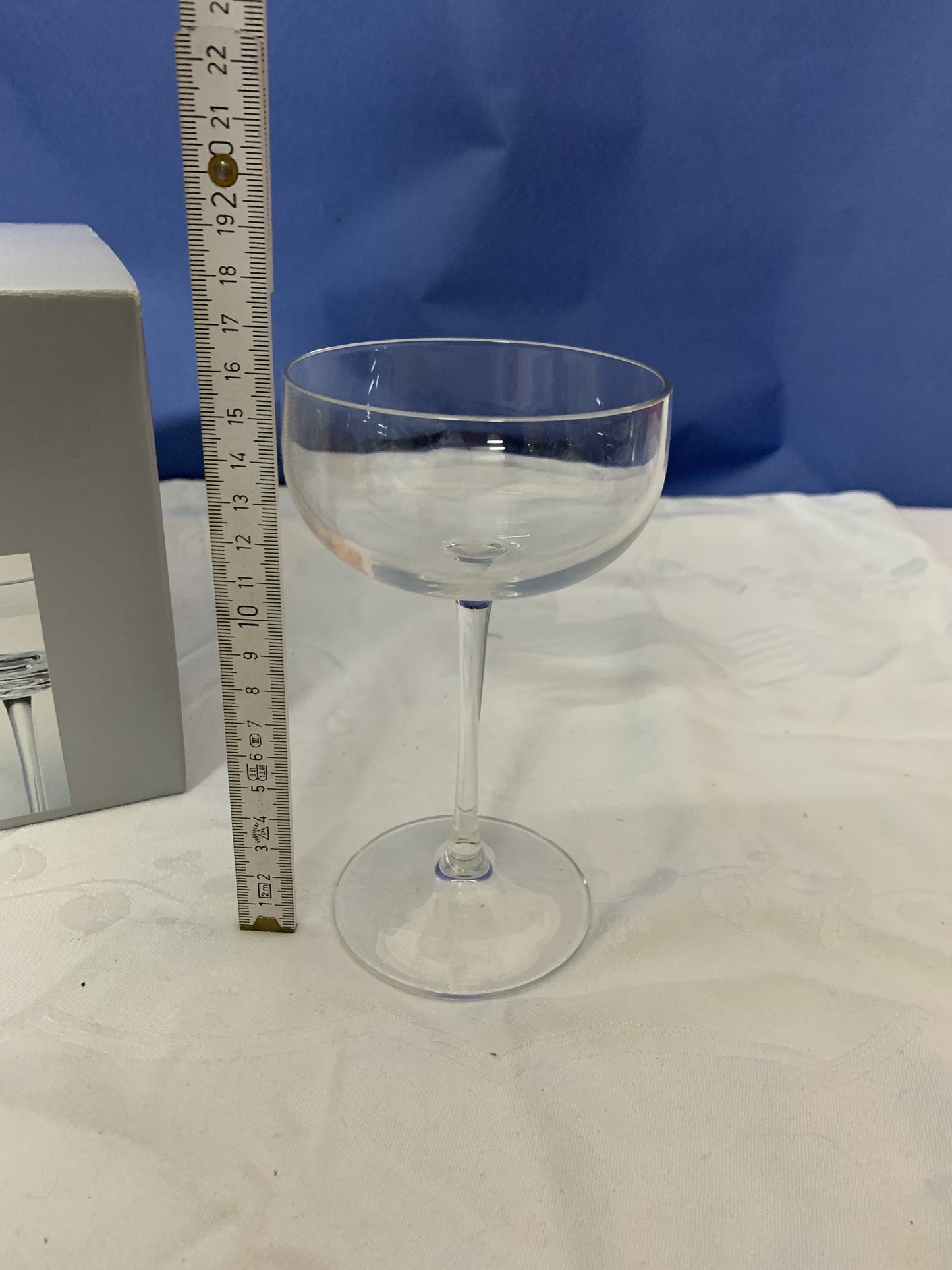 Cannes Cristal D´Arques Sektschale 4 Stück, neu