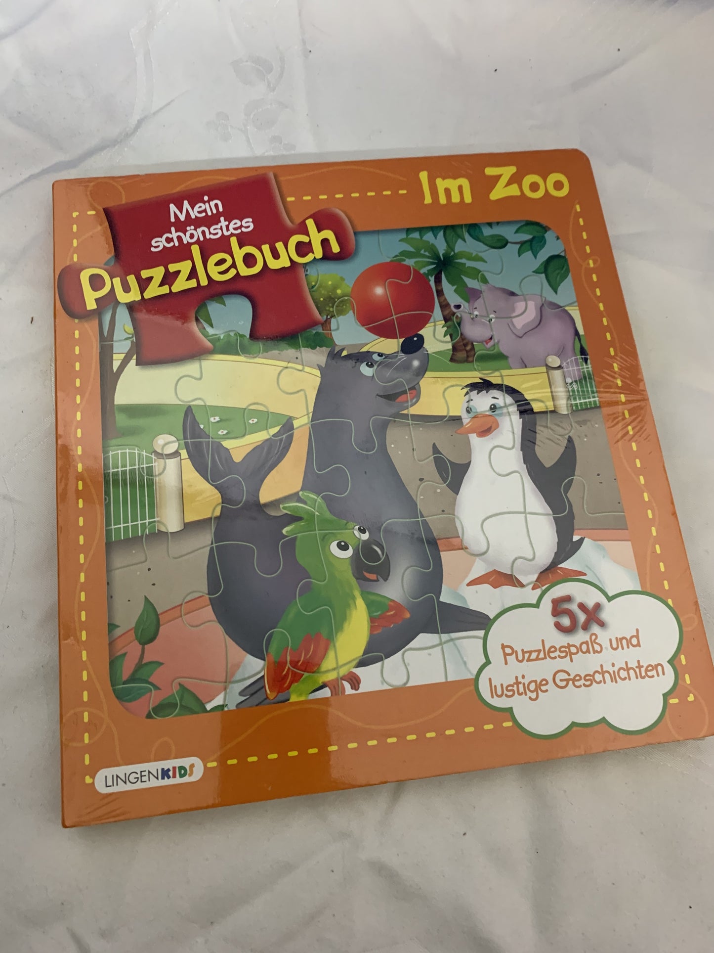 Mein schönstes Puzzlebuch Im Zoo, neu