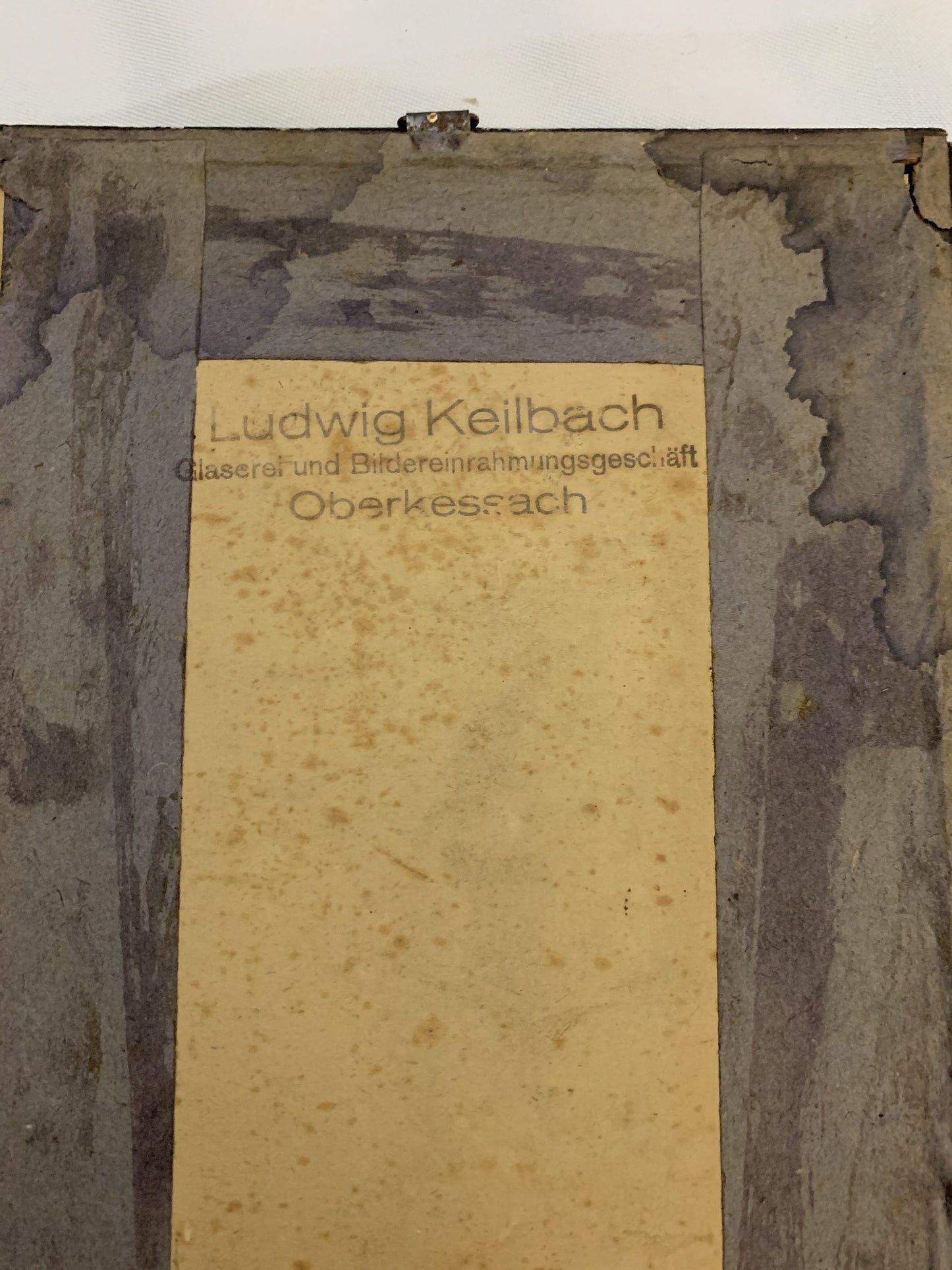 Bild der Unbefleckten Empfängnis Mariä im Holzrahmen