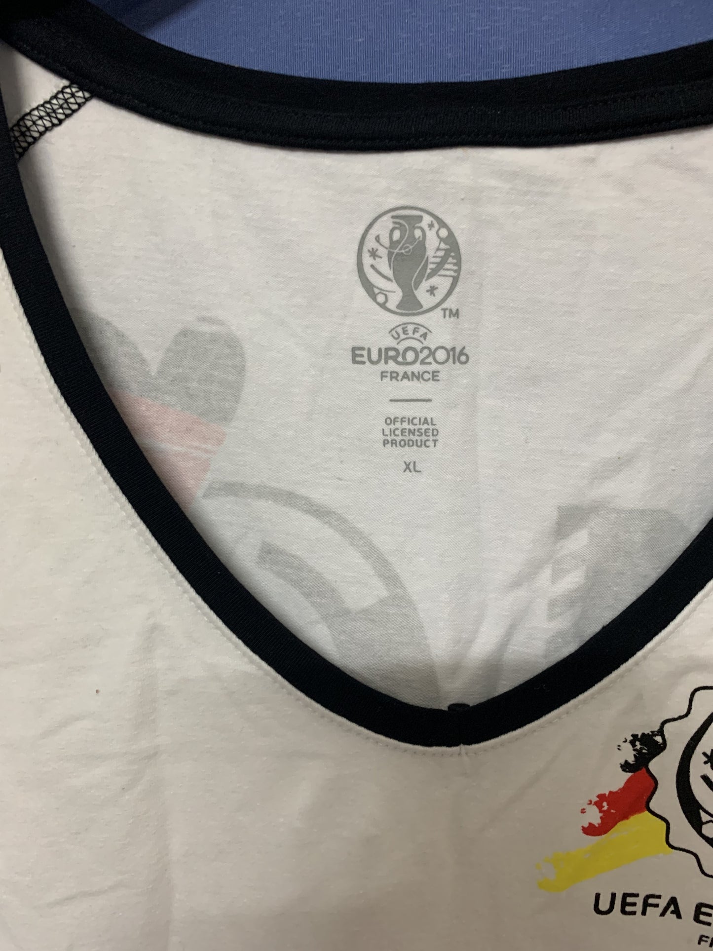 Uefa Euro 2016 France, Original Licensed Produkt Shirt, gr. XL