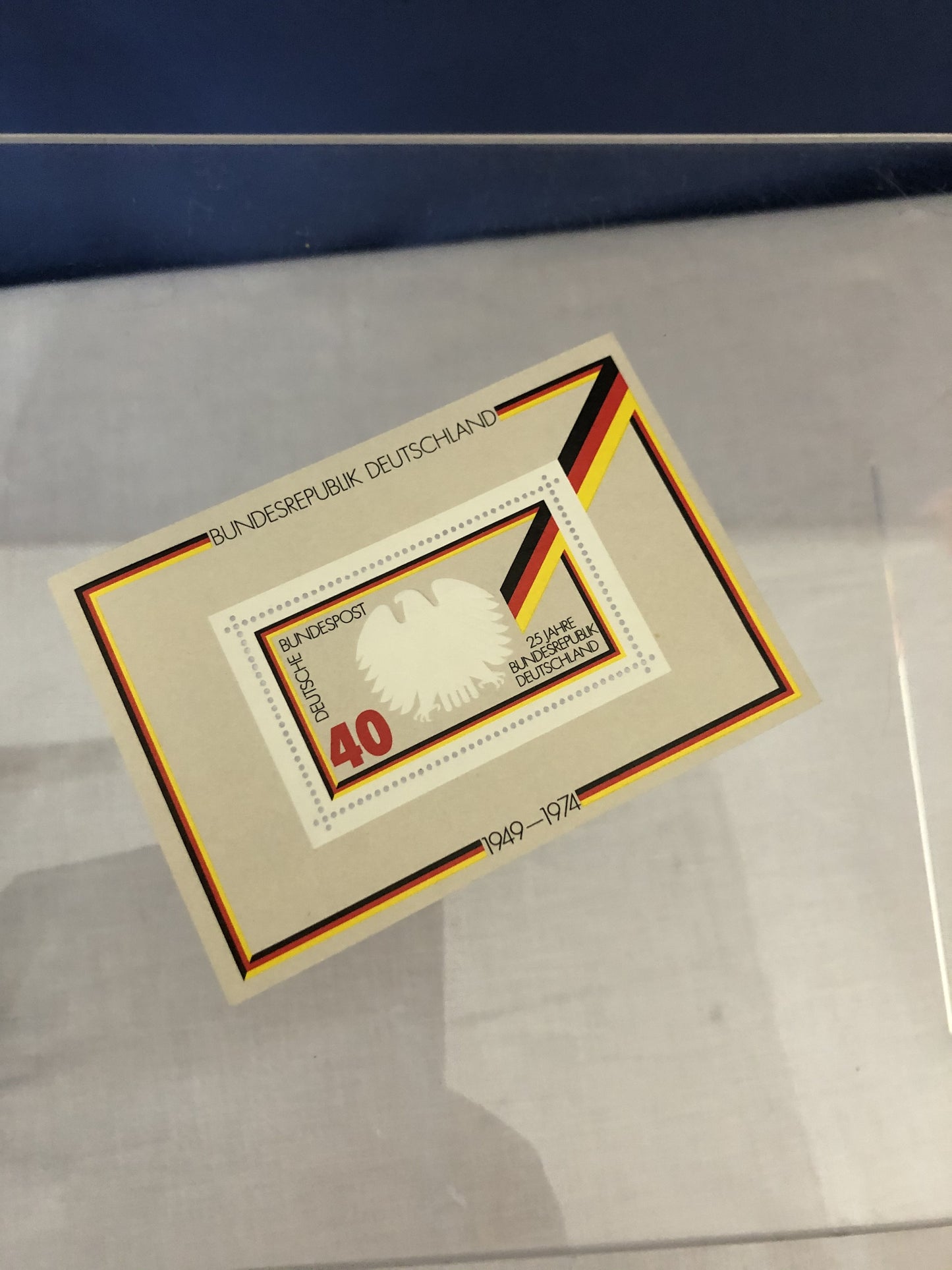 11 Briefmarken der deutschen Bundespost