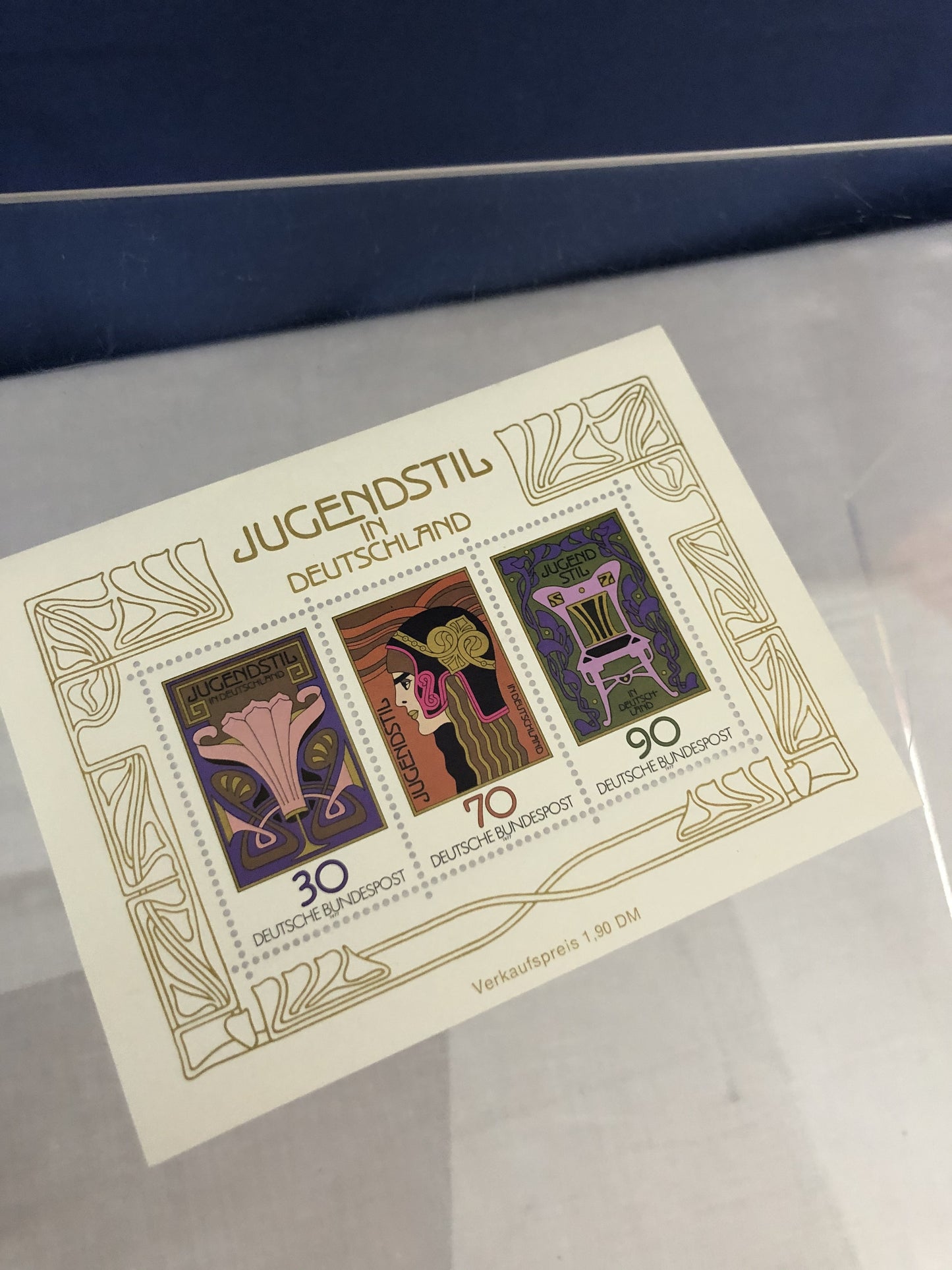 11 Briefmarken der deutschen Bundespost