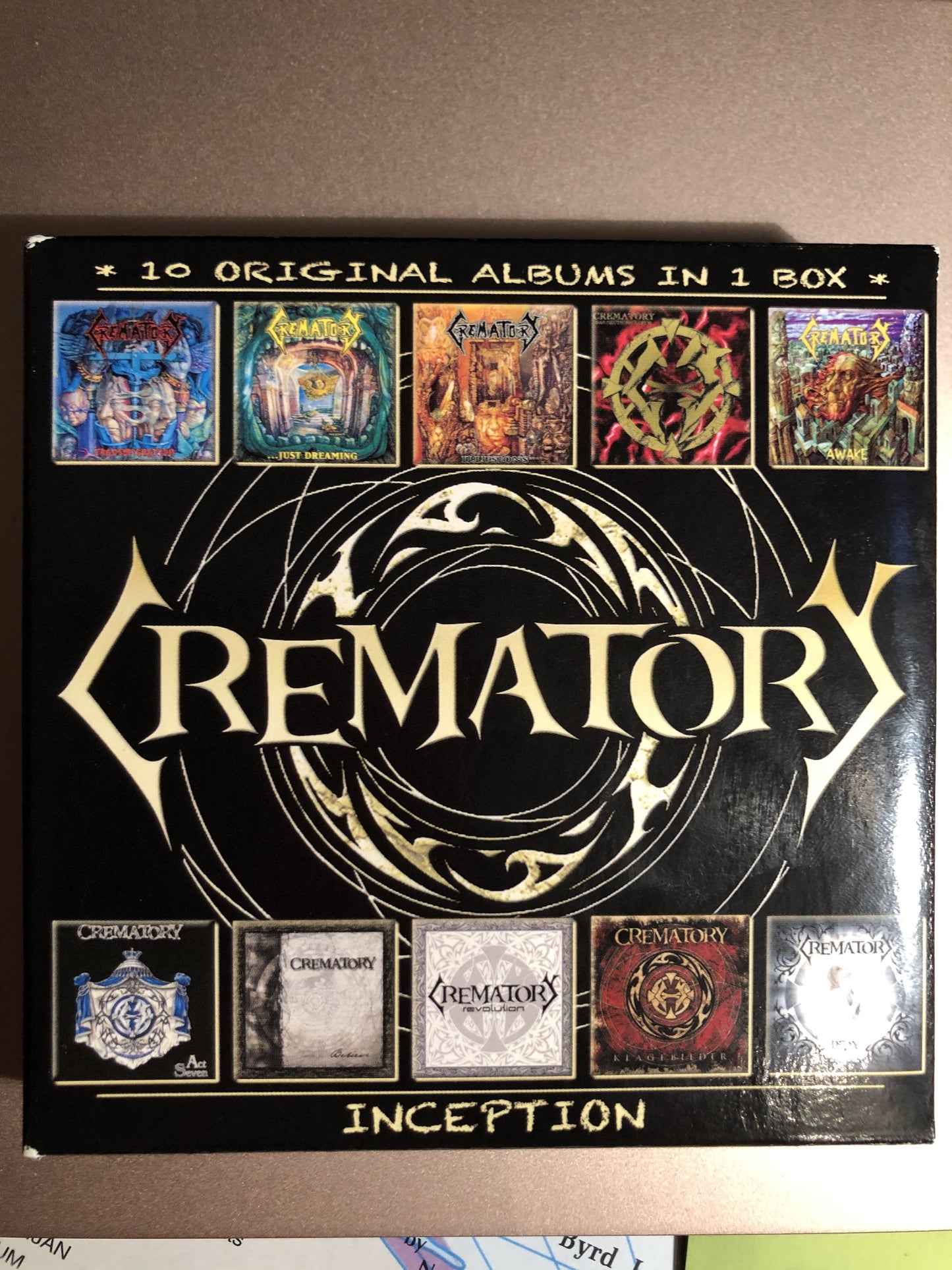Inception Crematory 10 Albums