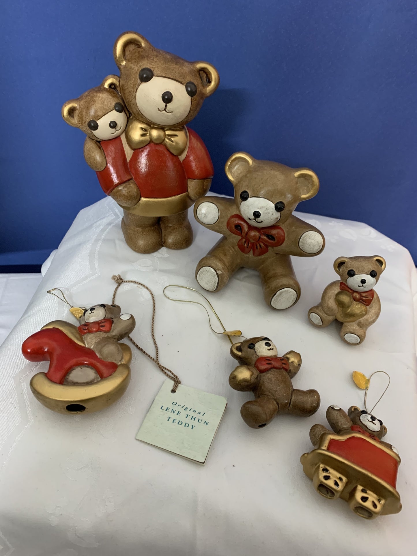 Original Lene Thun Teddy Dekofiguren