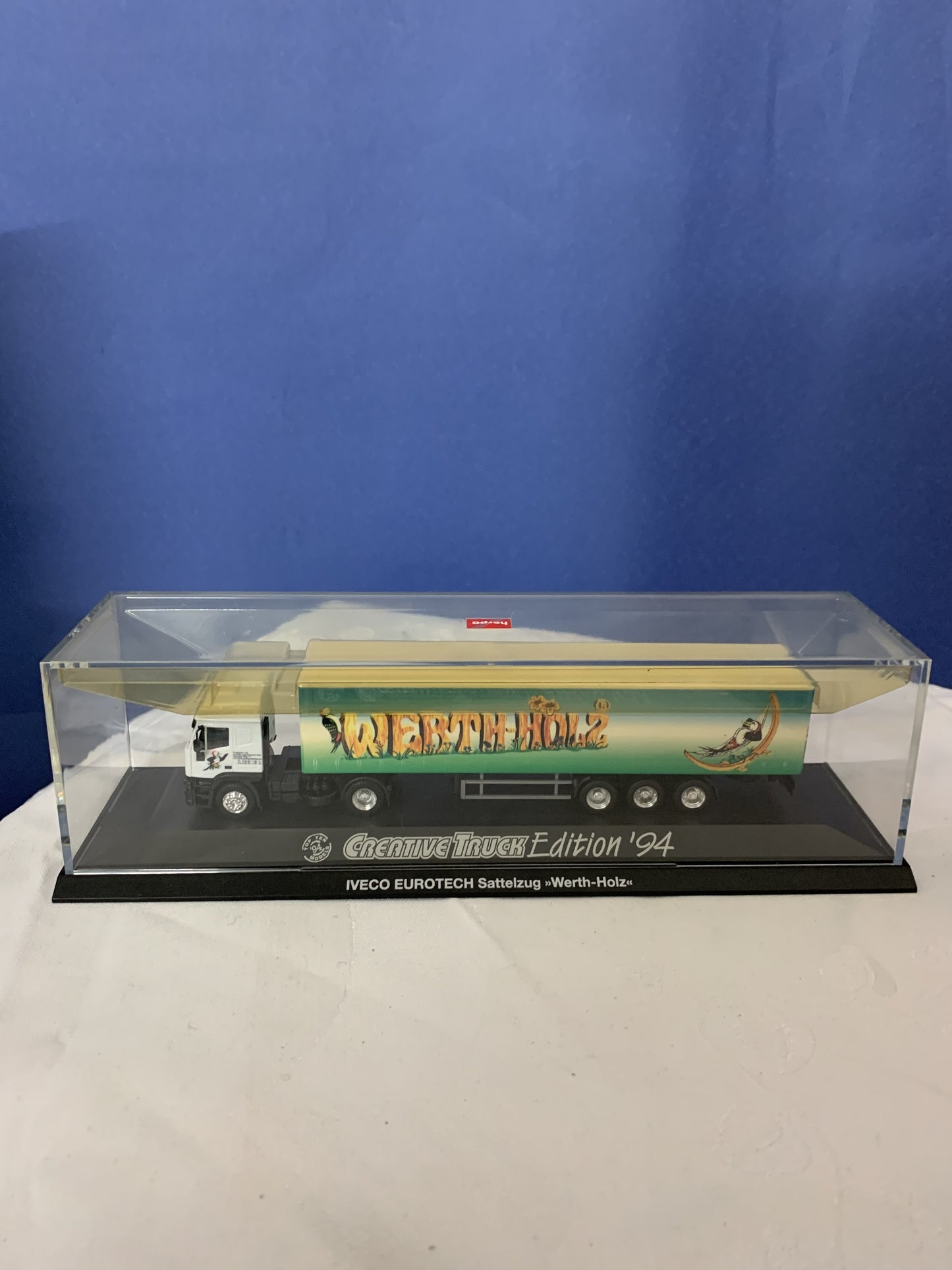 Herpa, IVECO Eurotech Sattelzug Werth-Holz