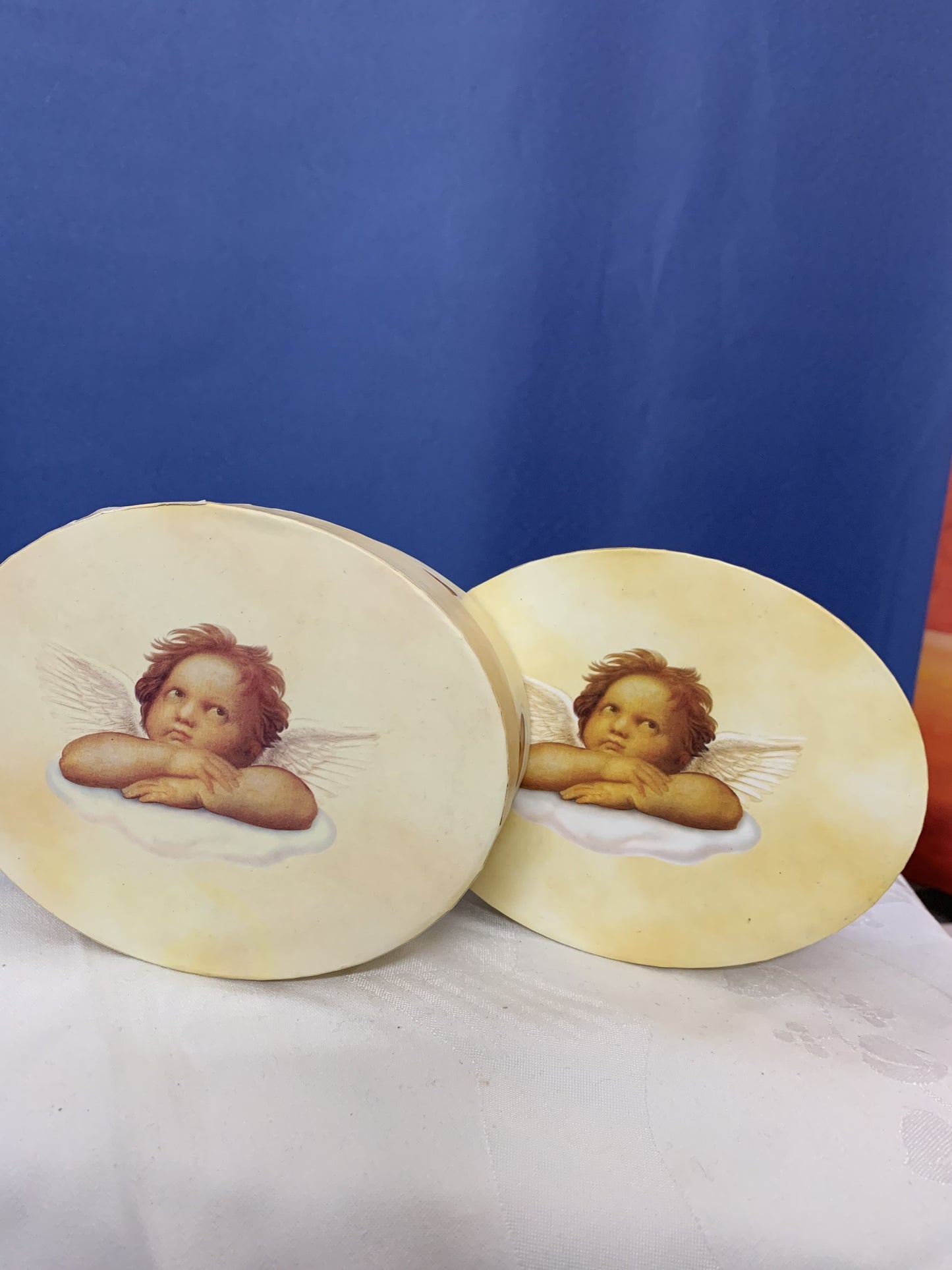 Oval Set Boxen, 2 stk.