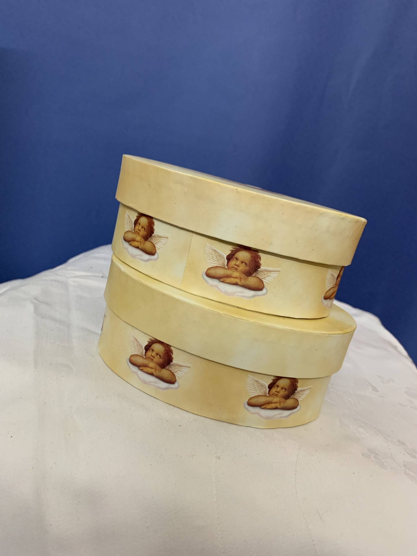 Oval Set Boxen, 2 stk.