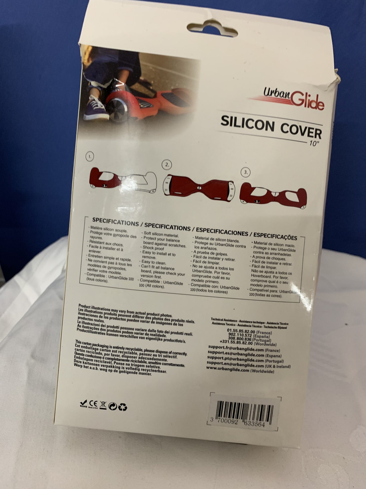 Urbanglide Silicon Cover Hoverboard